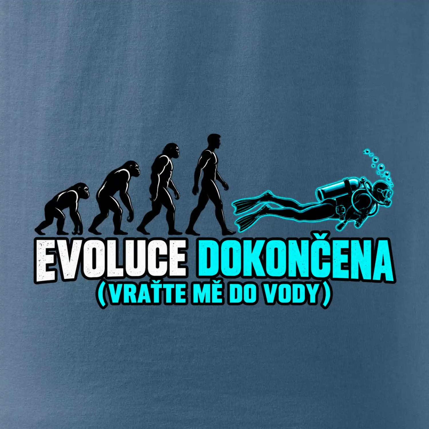 Evoluce potápěče návrat do vody