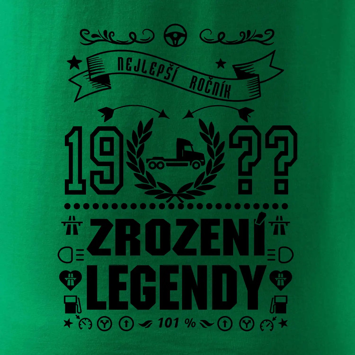 Zrození legendy - pro kamioňáka