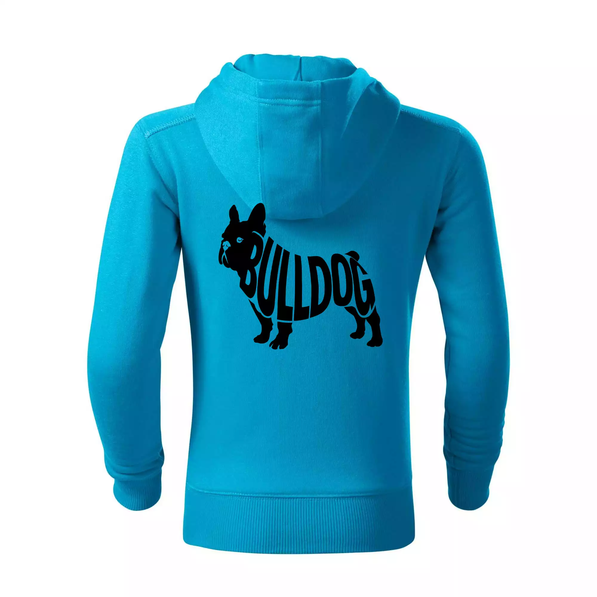 Bulldog  nápis v těle