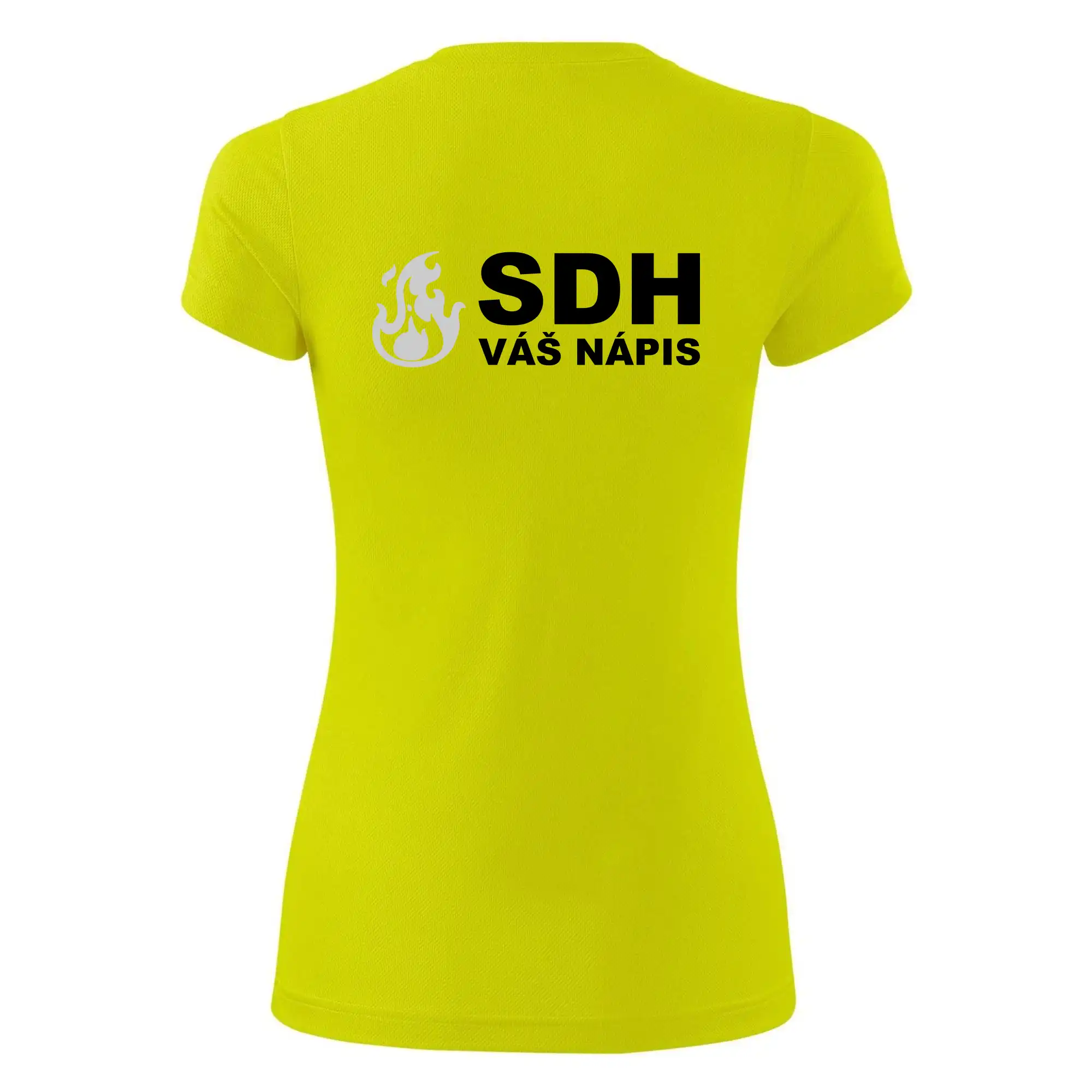 SDH REFLEXNÍ nápis (oheň, firesport, název sboru - vlastní nápis)
