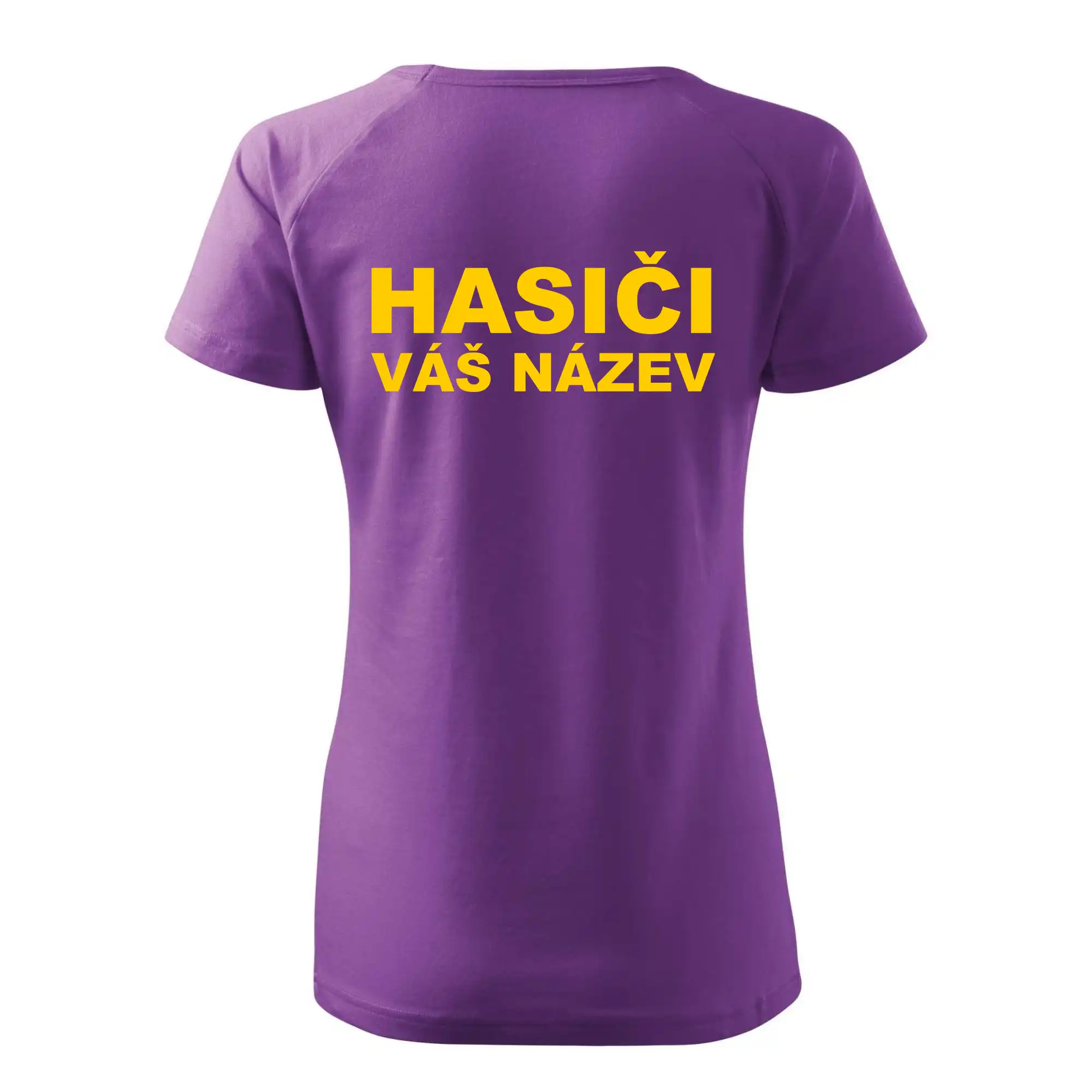 Hasiči - žlutý nápis - váš název sboru
