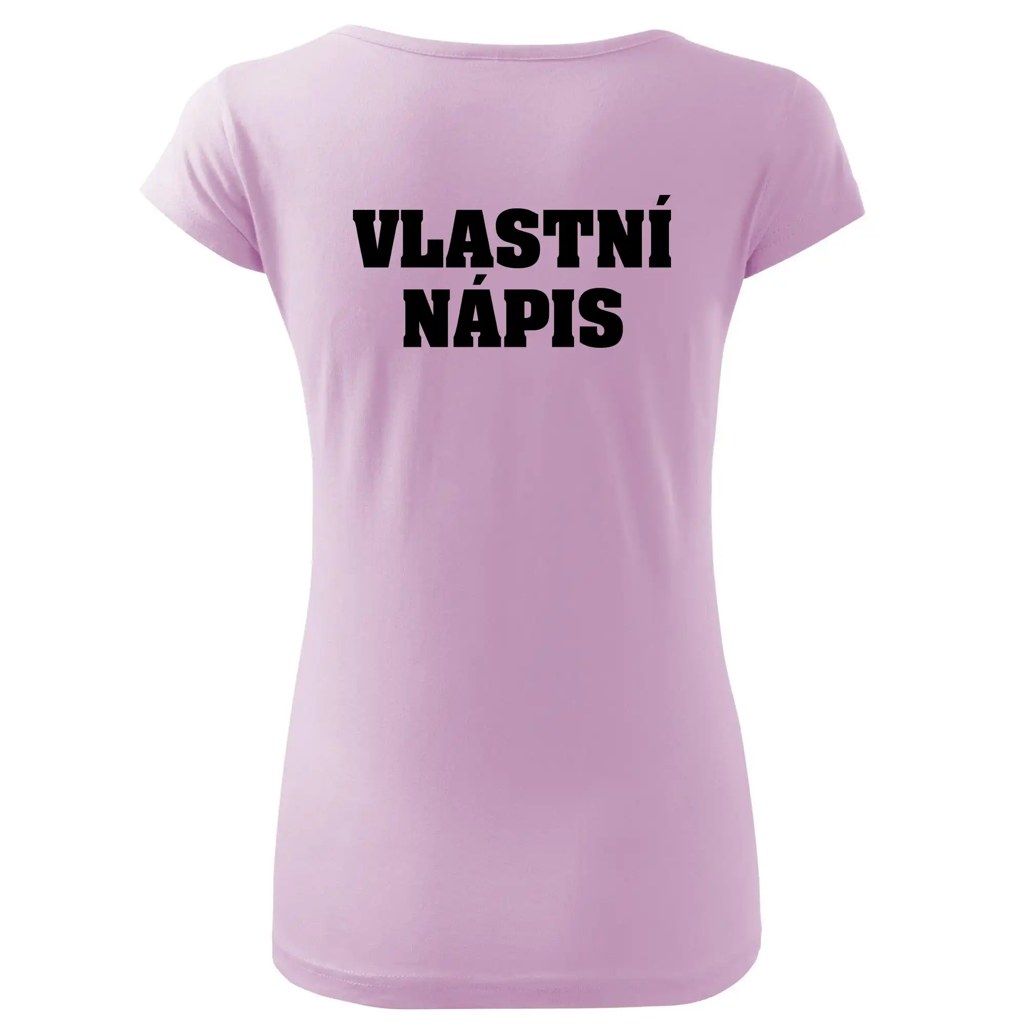 Hvězda života - vlastní nápis vpředu a vzadu