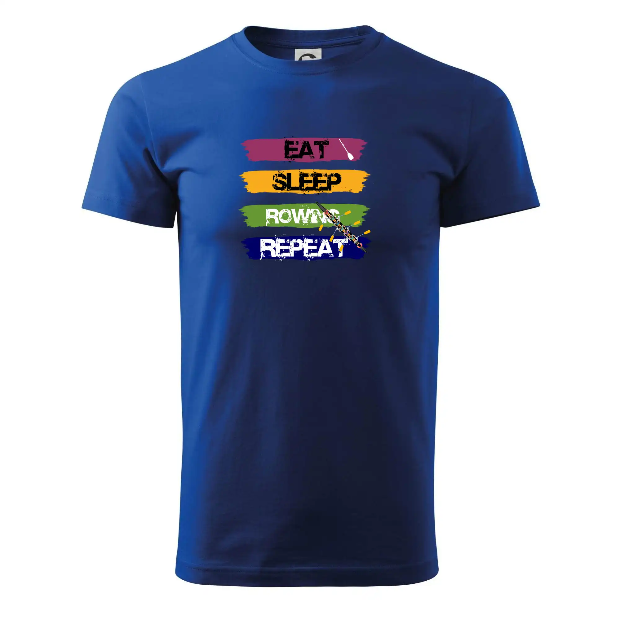 Eat sleep rowing repeat barevné