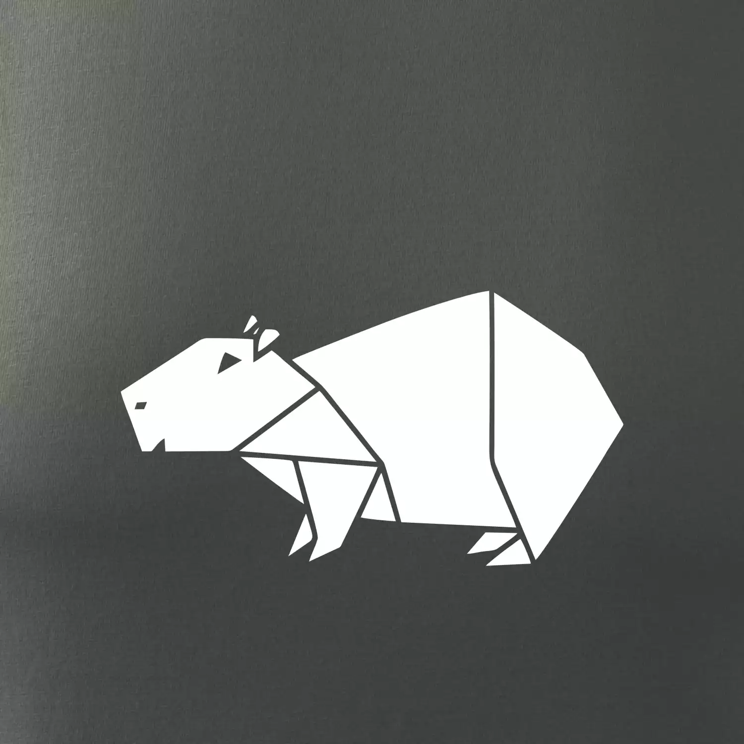 Origami kapybara