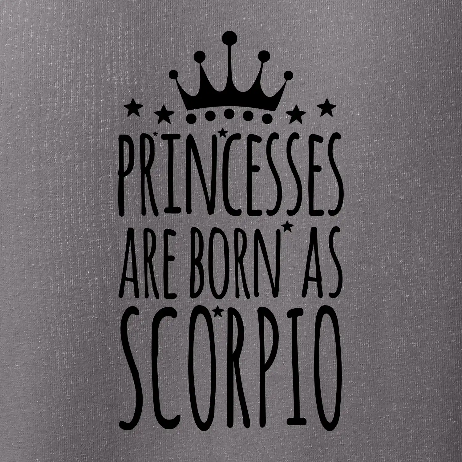 Princesses are born as Scorpio - Štír