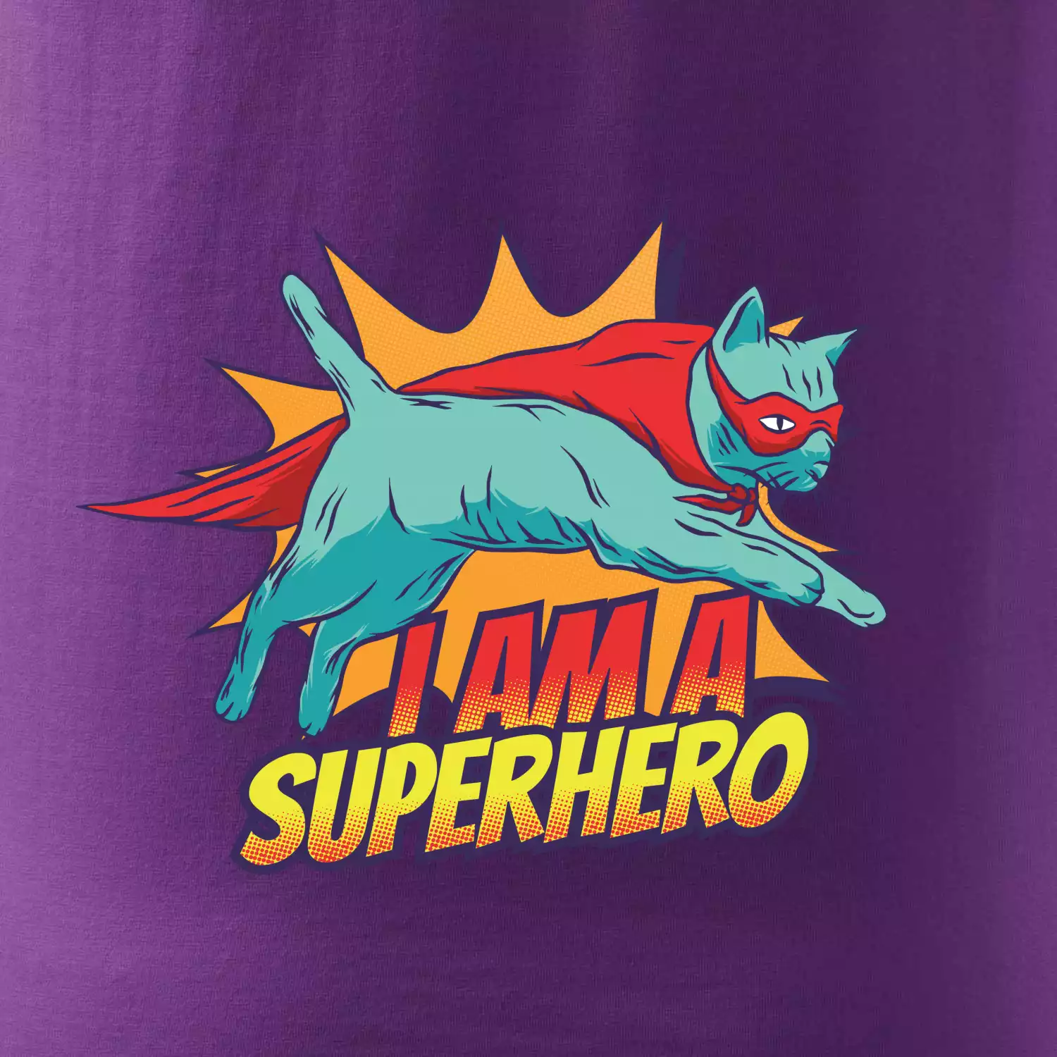 Kočka I am a Superhero