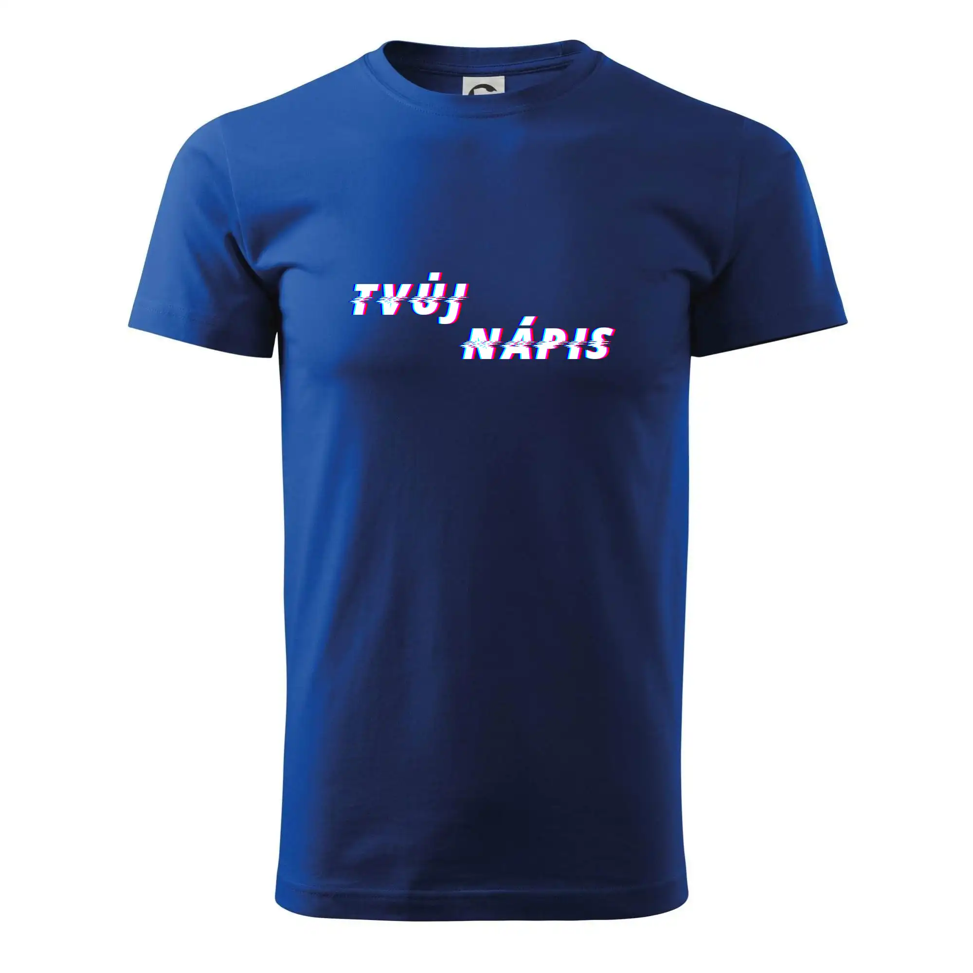 Glitch font - tvůj nápis