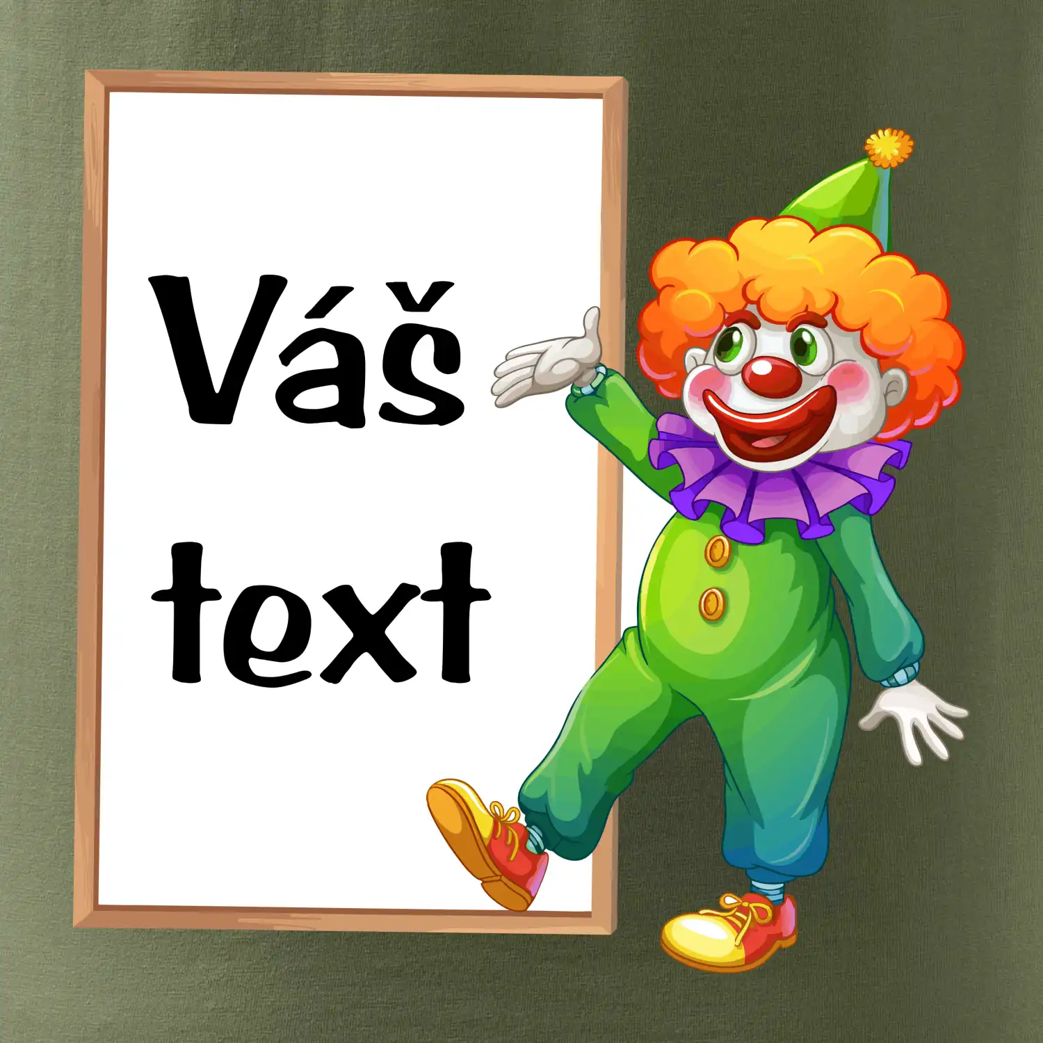 Klaun - Váš text