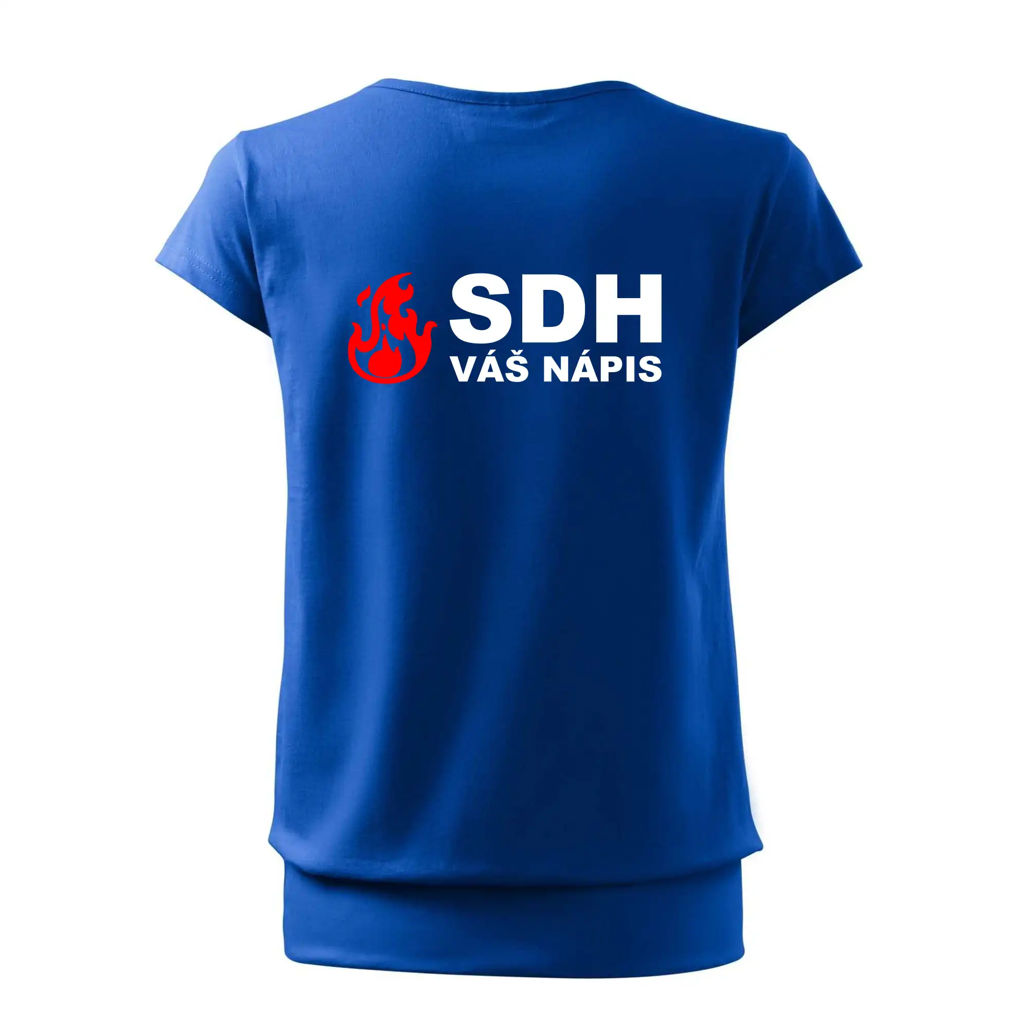 SDH nápis (oheň, název sboru - vlastní nápis)