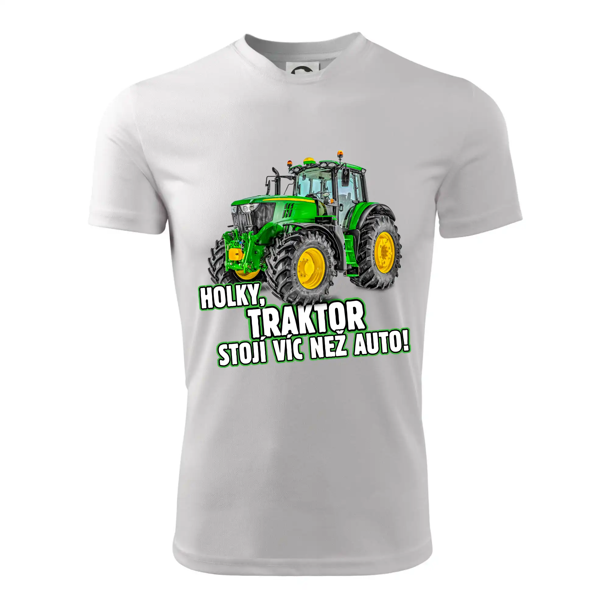 Holky, traktor stojí víc než auto