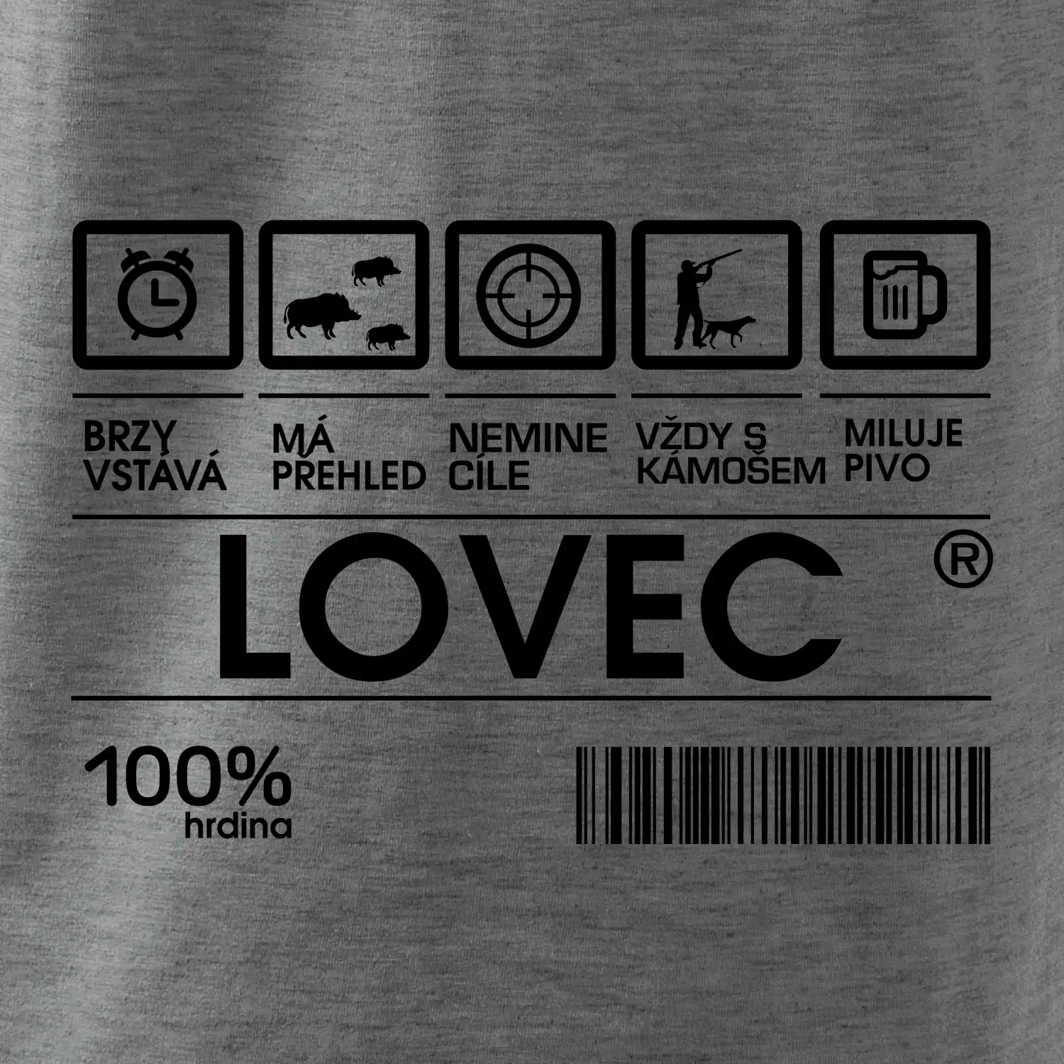 Čárový kód Lovec