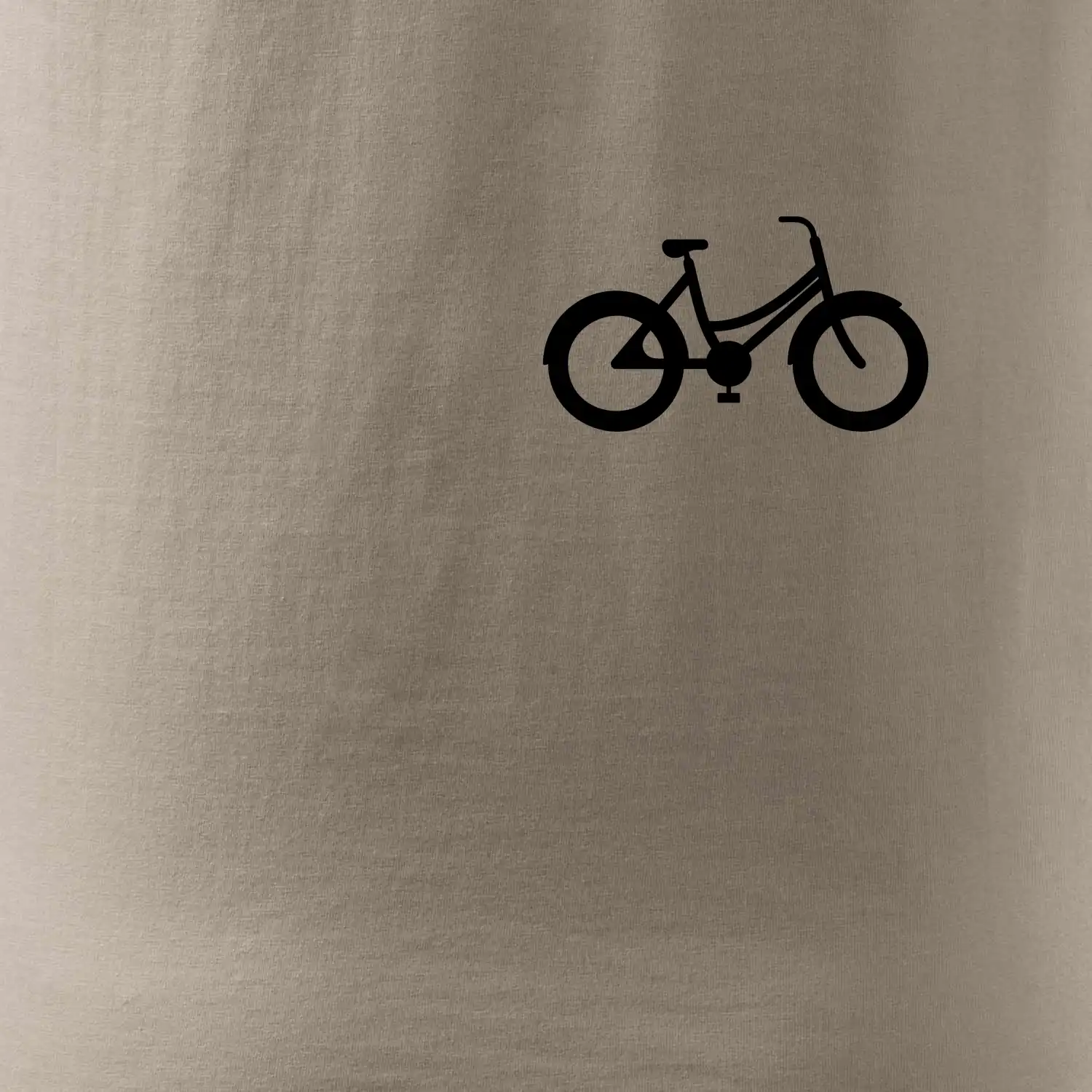 Obrázek kola na prsu městské kolo