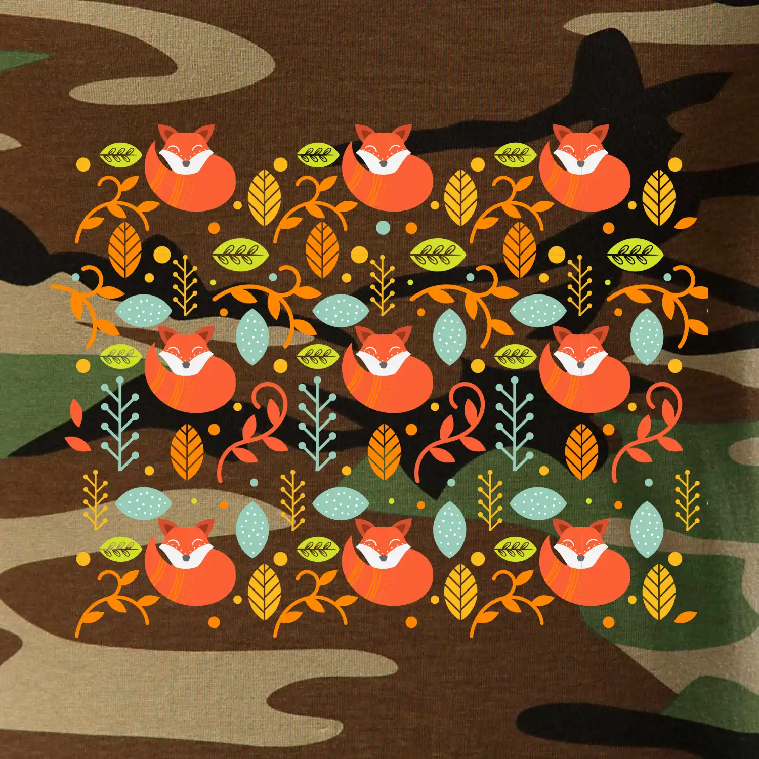 Folklor - devět lišek