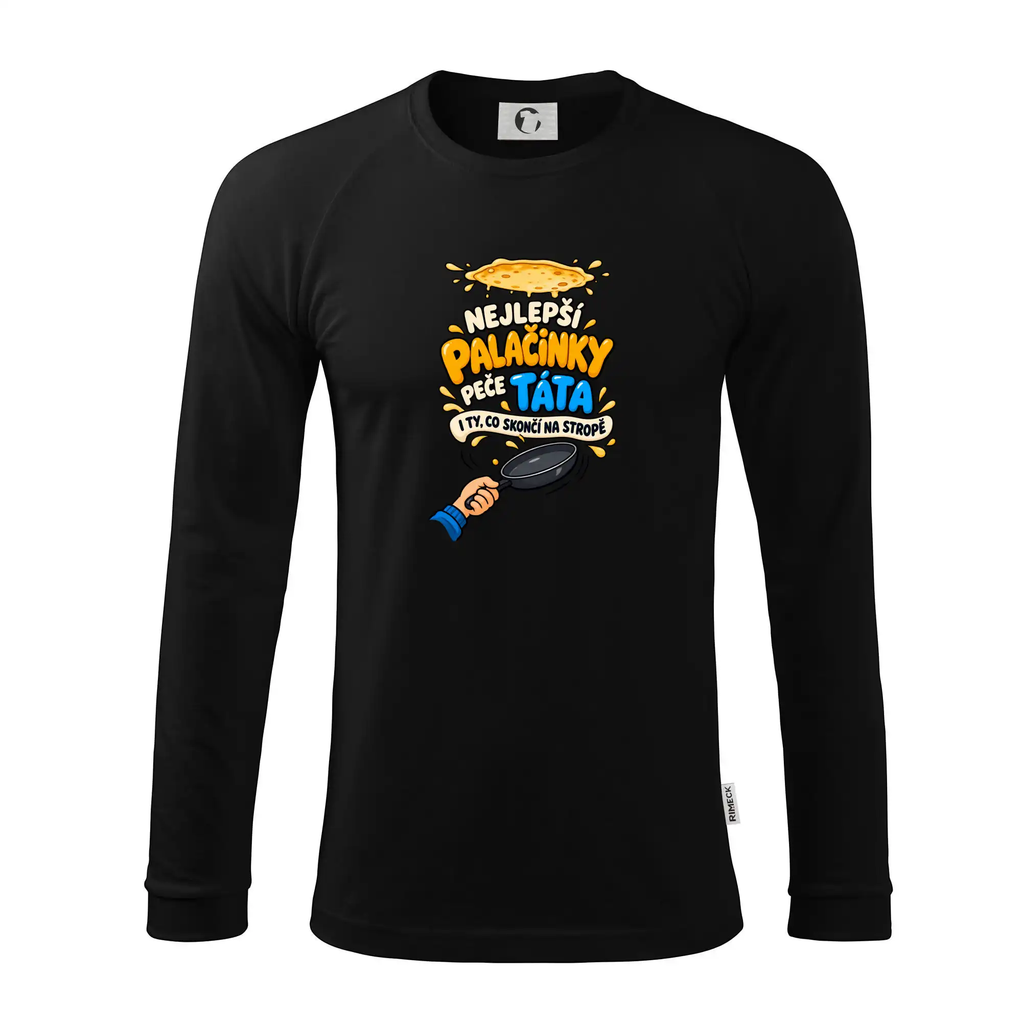 Nejlepší palačinky peče táta I ty co skončí na stropě