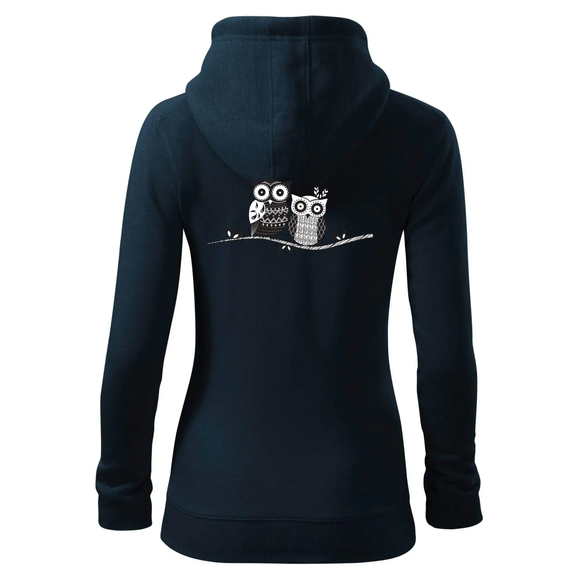 Dvě sovy abstraktní