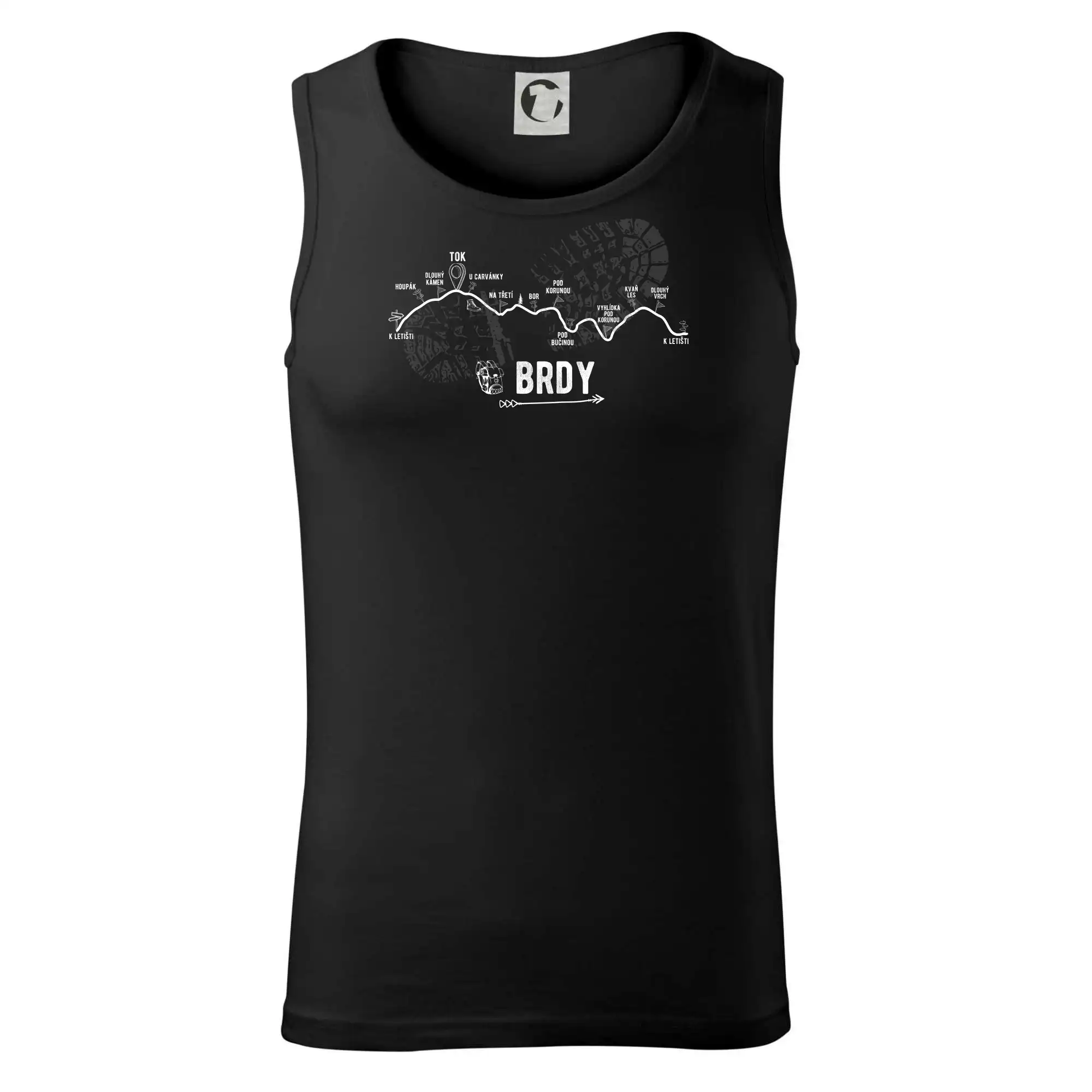 Profil kopců - Brdy