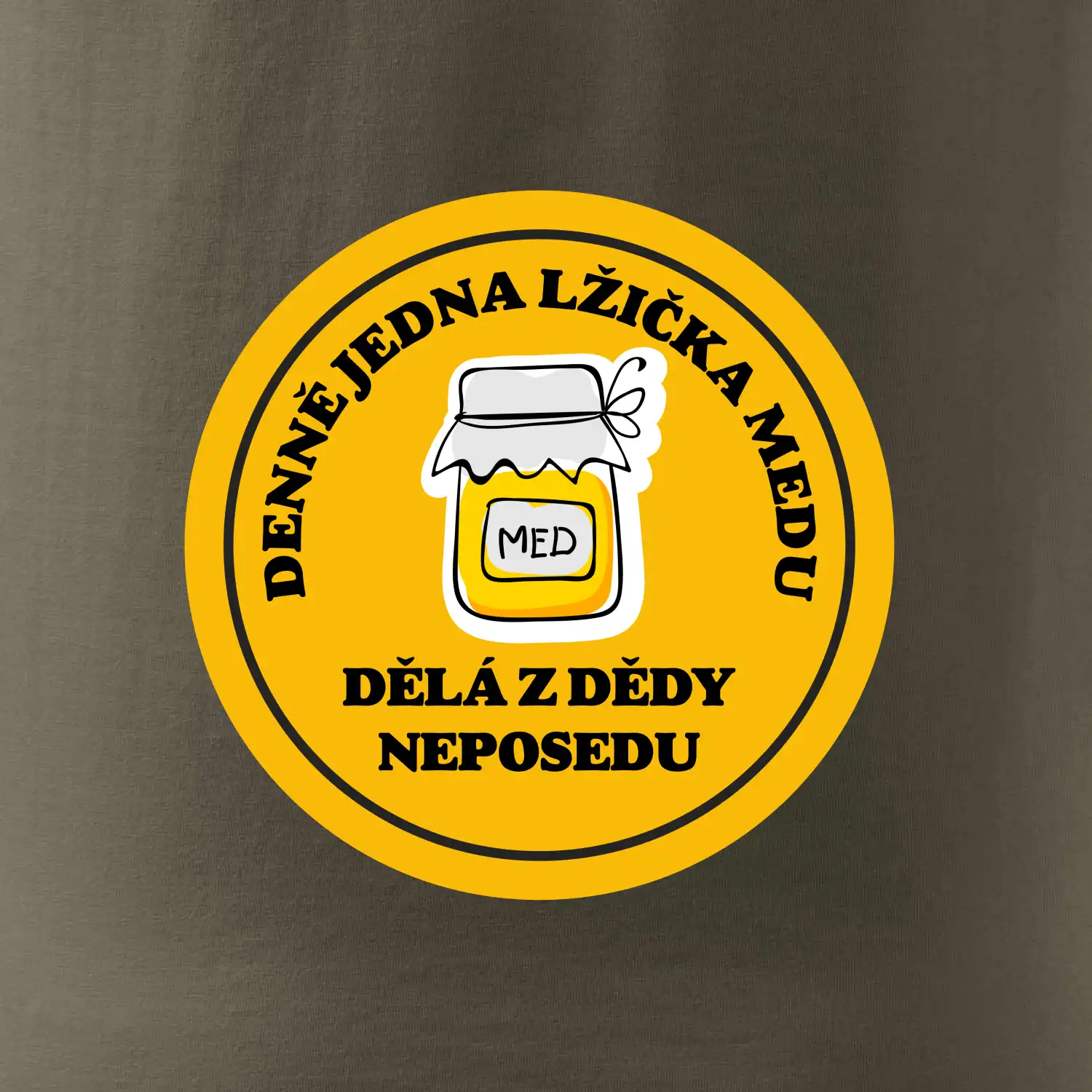 Děda neposeda med