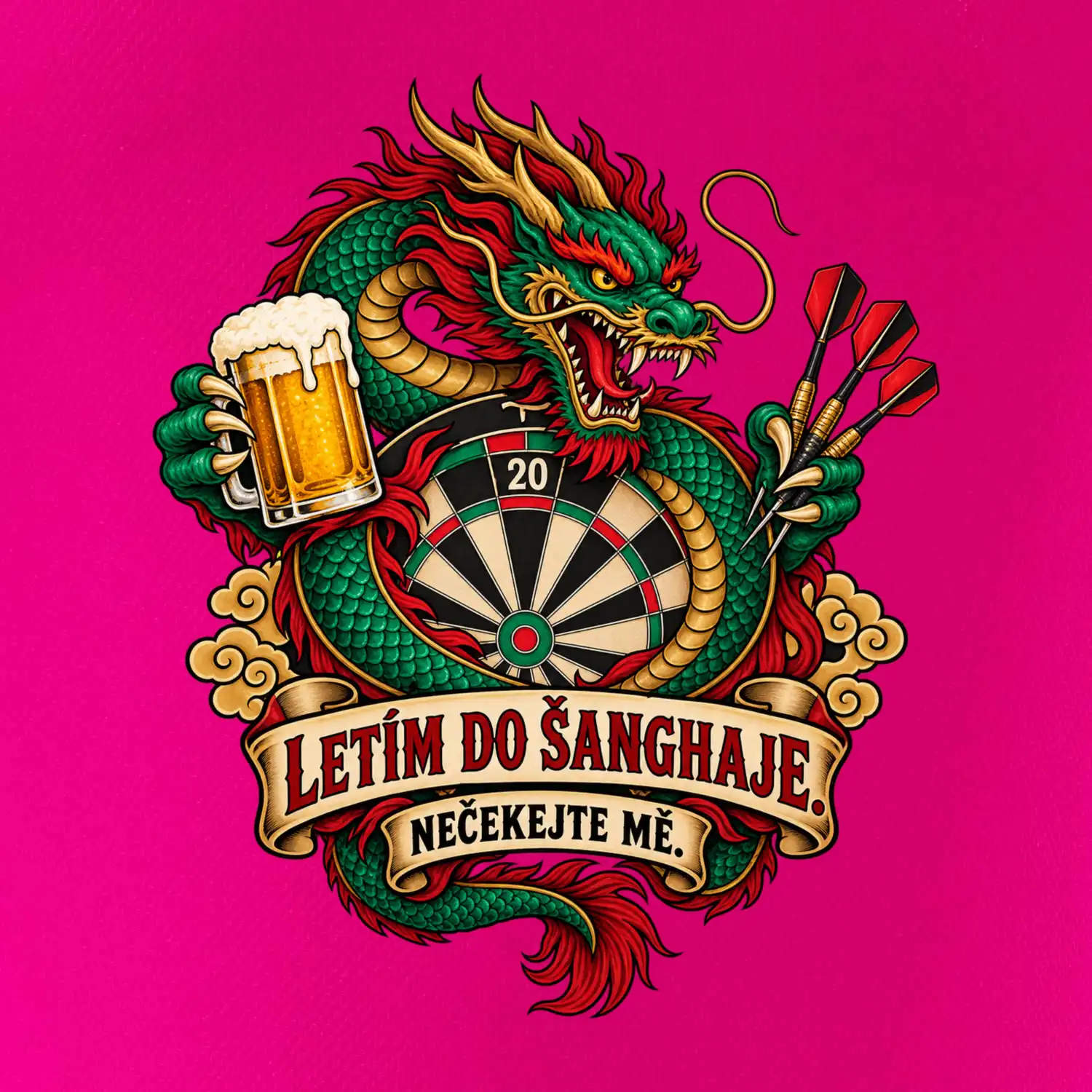 Letím do šanghaje - Nečekejte mě