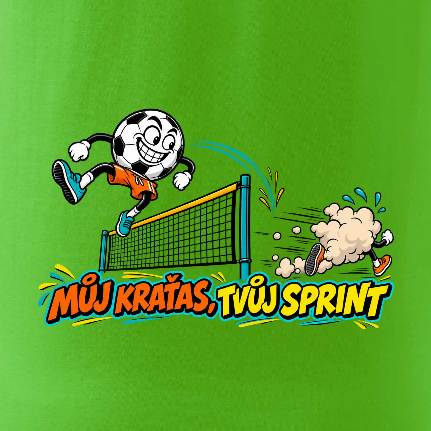 Nohejbal můj kraťas tvůj sprint