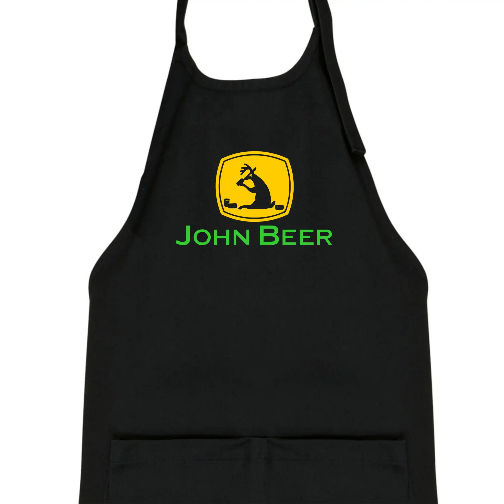 John Beer jelen s pivem
