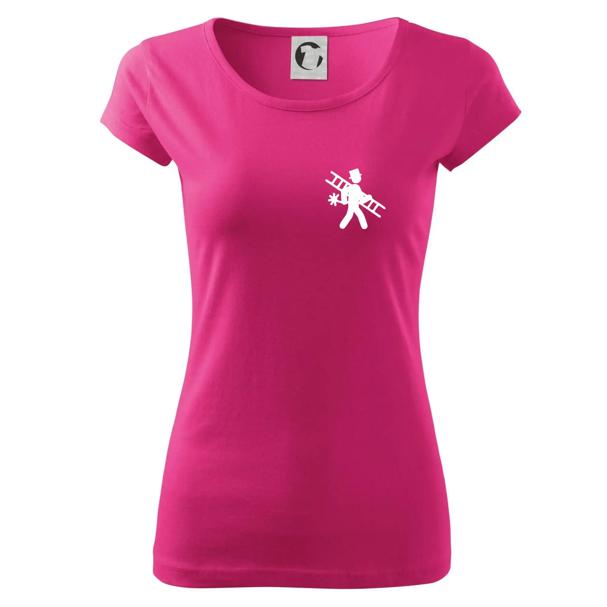 Kominík logo + nápis na zádech