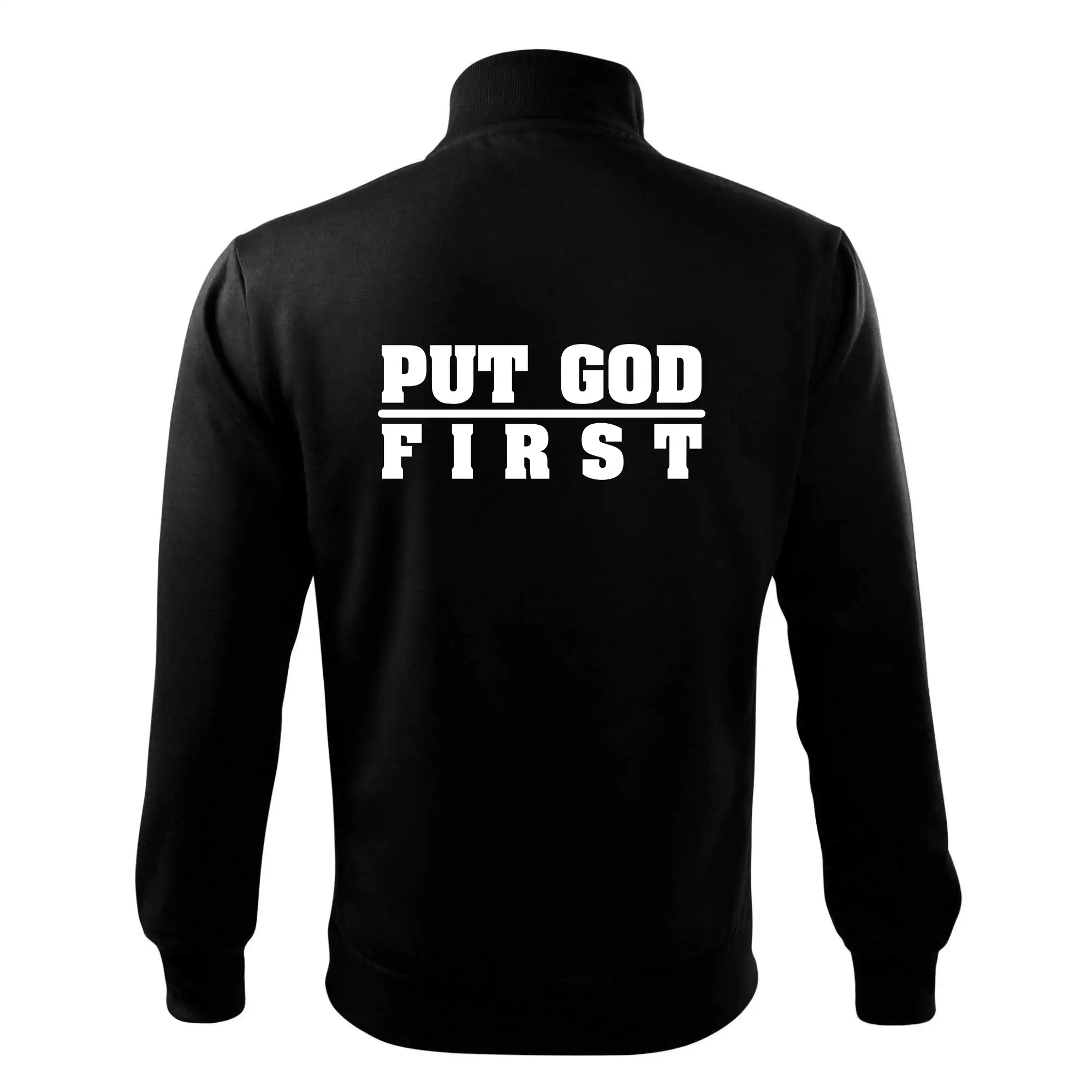 Put God first tlustý nápis