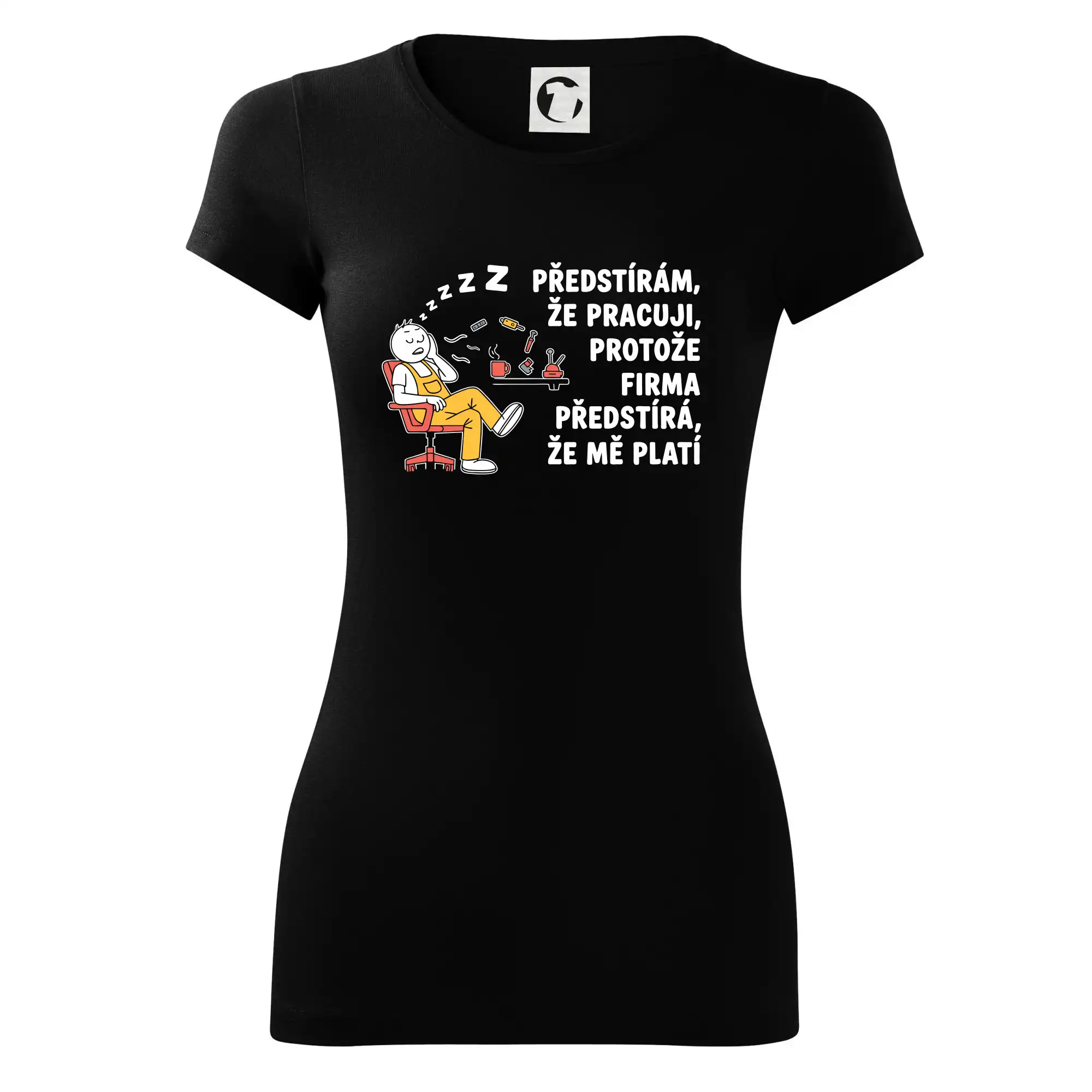 Dělník - Předstírám že pracuji, protože firma předstírá, že mě platí