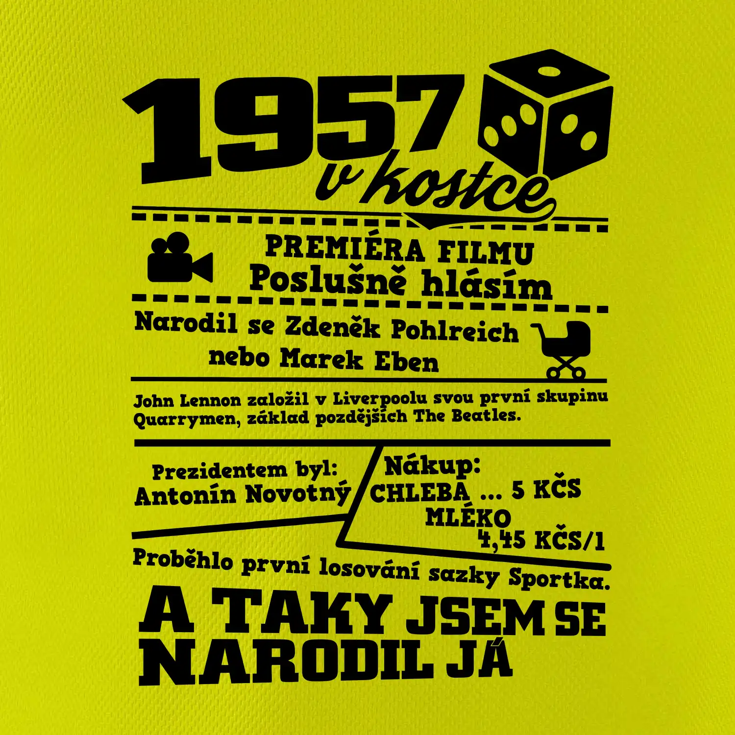 1957 v kostce