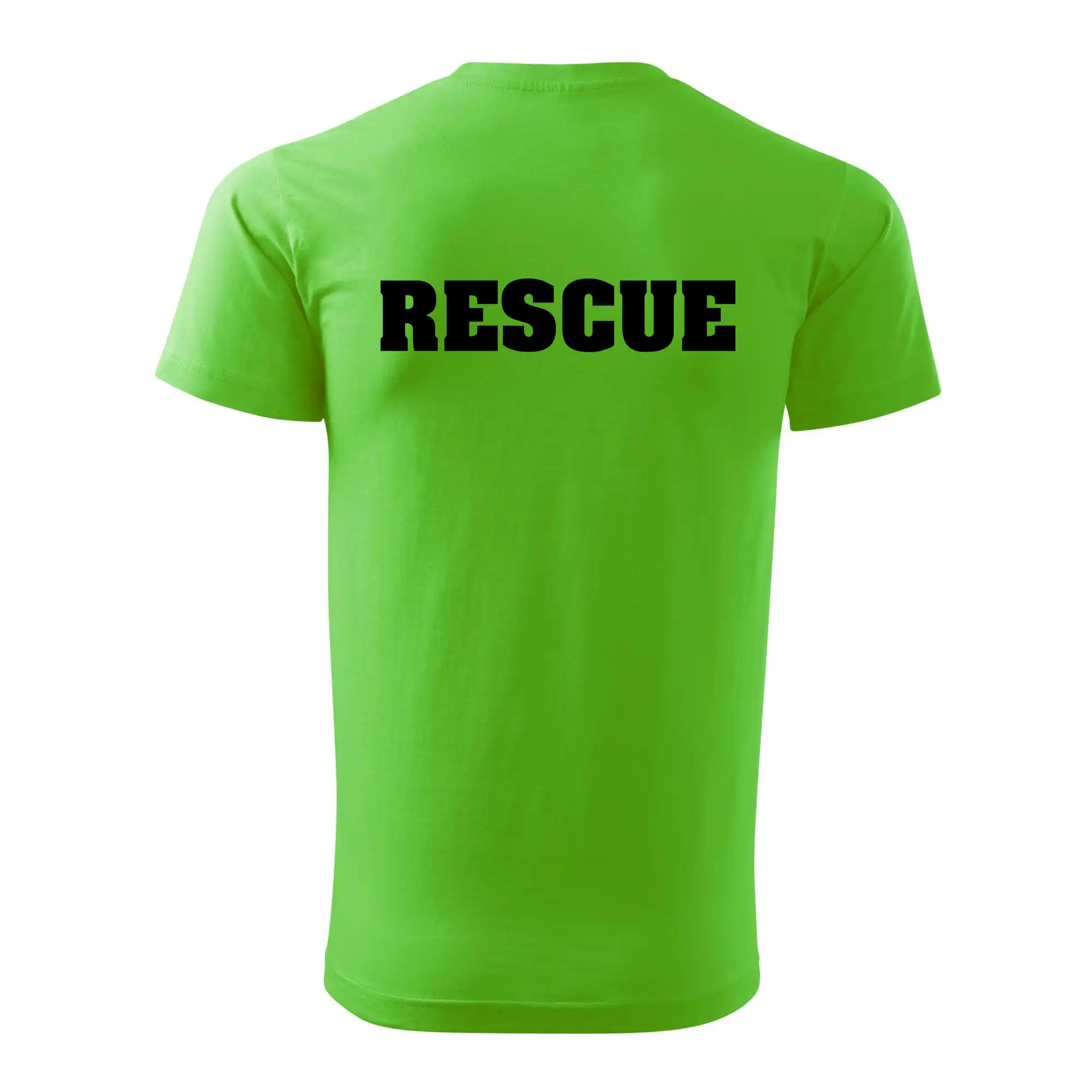 Rescue - Hvězda na prsu +  nápis na zádech