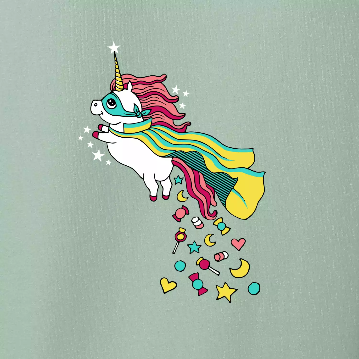 Sweet jednorožec (Pecka design)