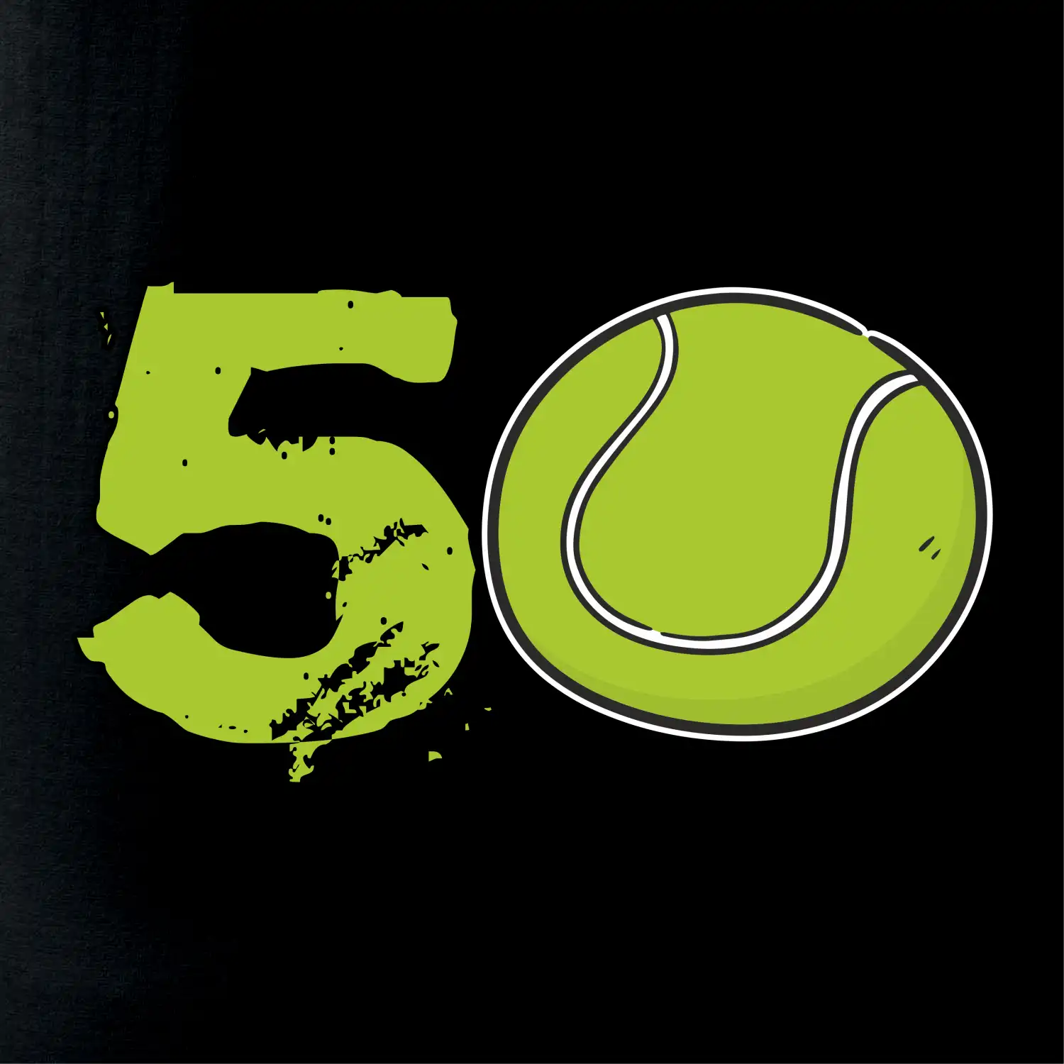 Tenis kulaté narozeniny 50