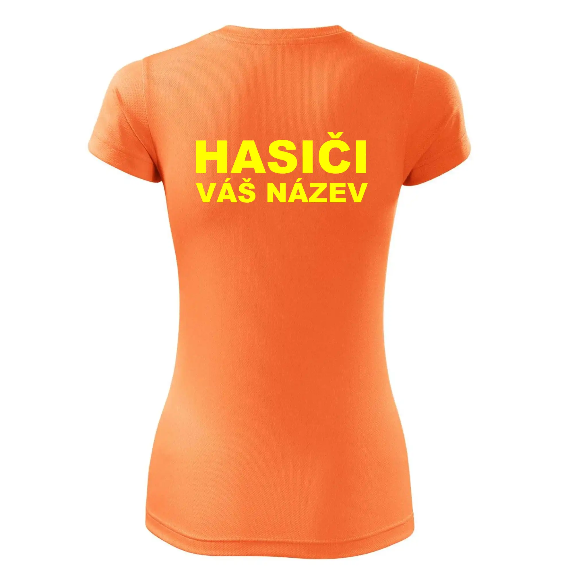 Hasiči - žlutý nápis - váš název sboru