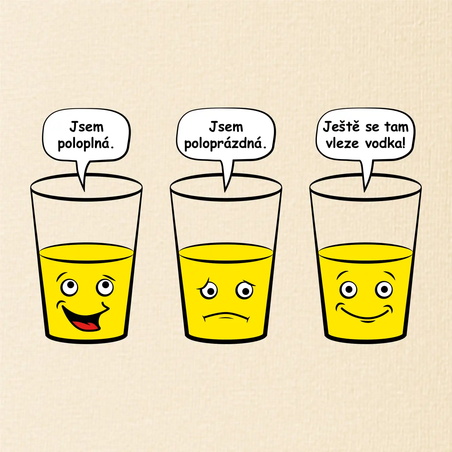 Skleničky - vodka (Hana-creative)