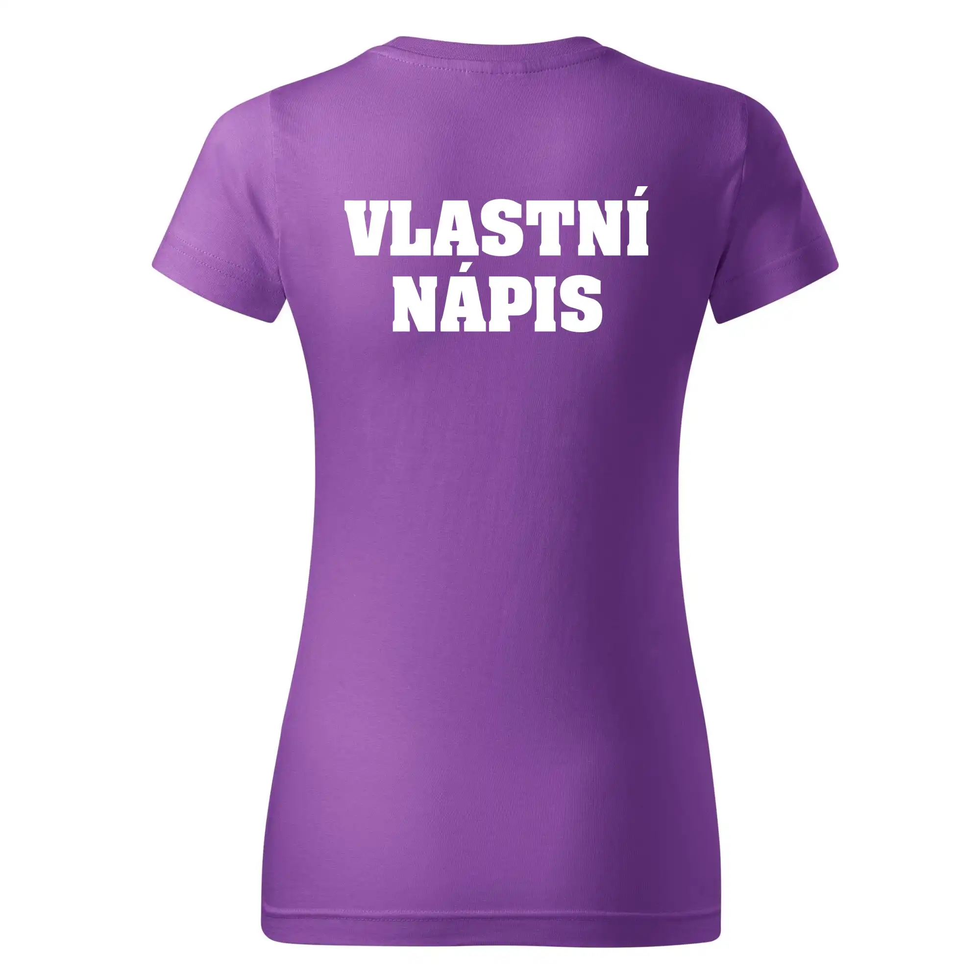 Hvězda života - vlastní nápis vpředu a vzadu