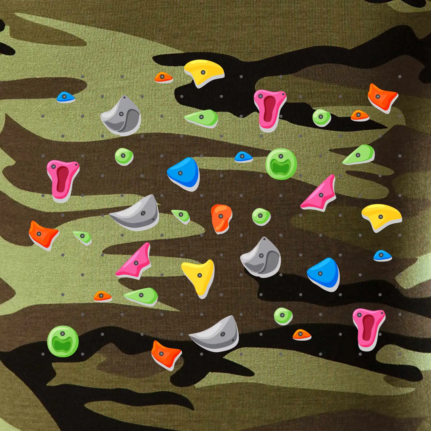 Lezení na stěně - chyty