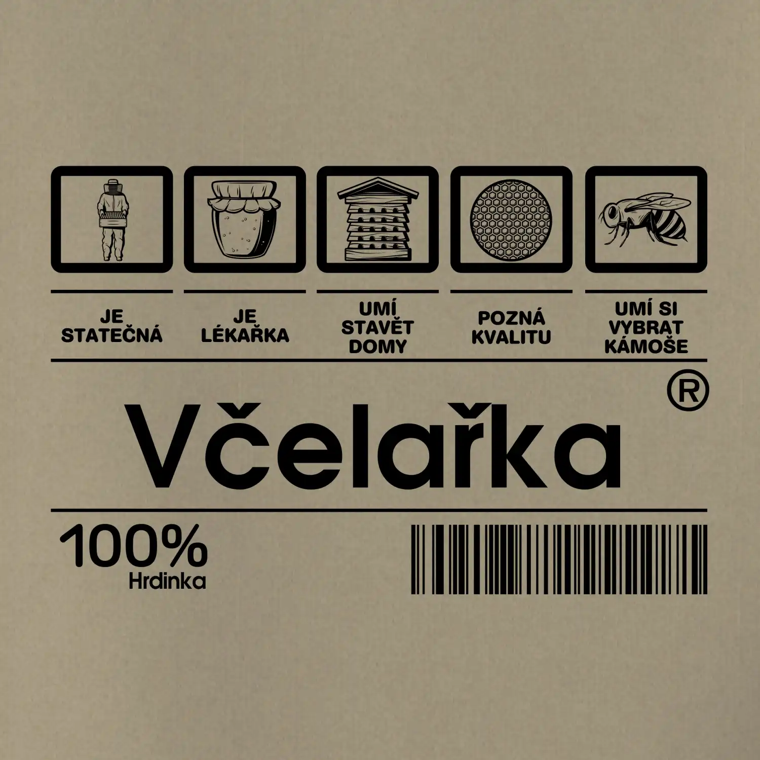 Čárový kód včelařka