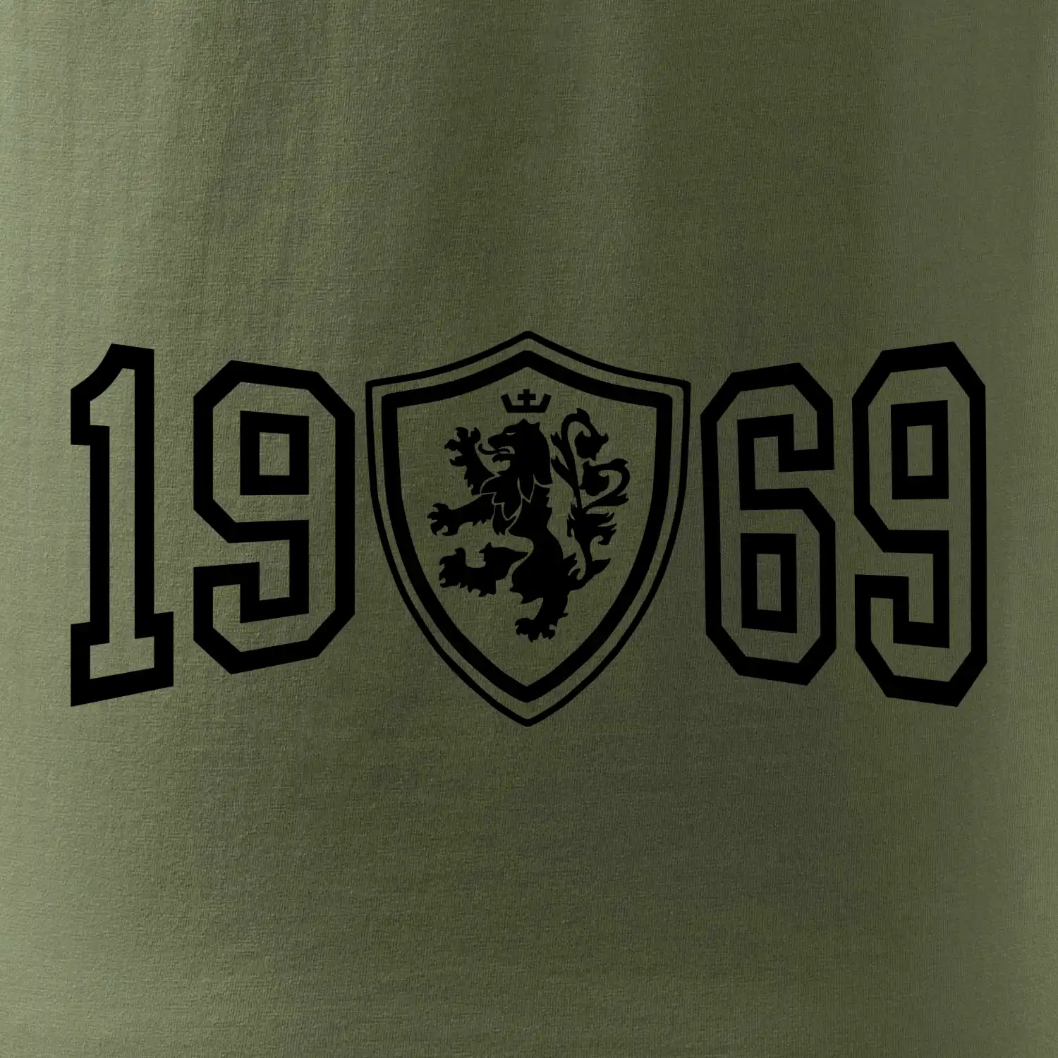 Narozeninový motiv - znak - 1969
