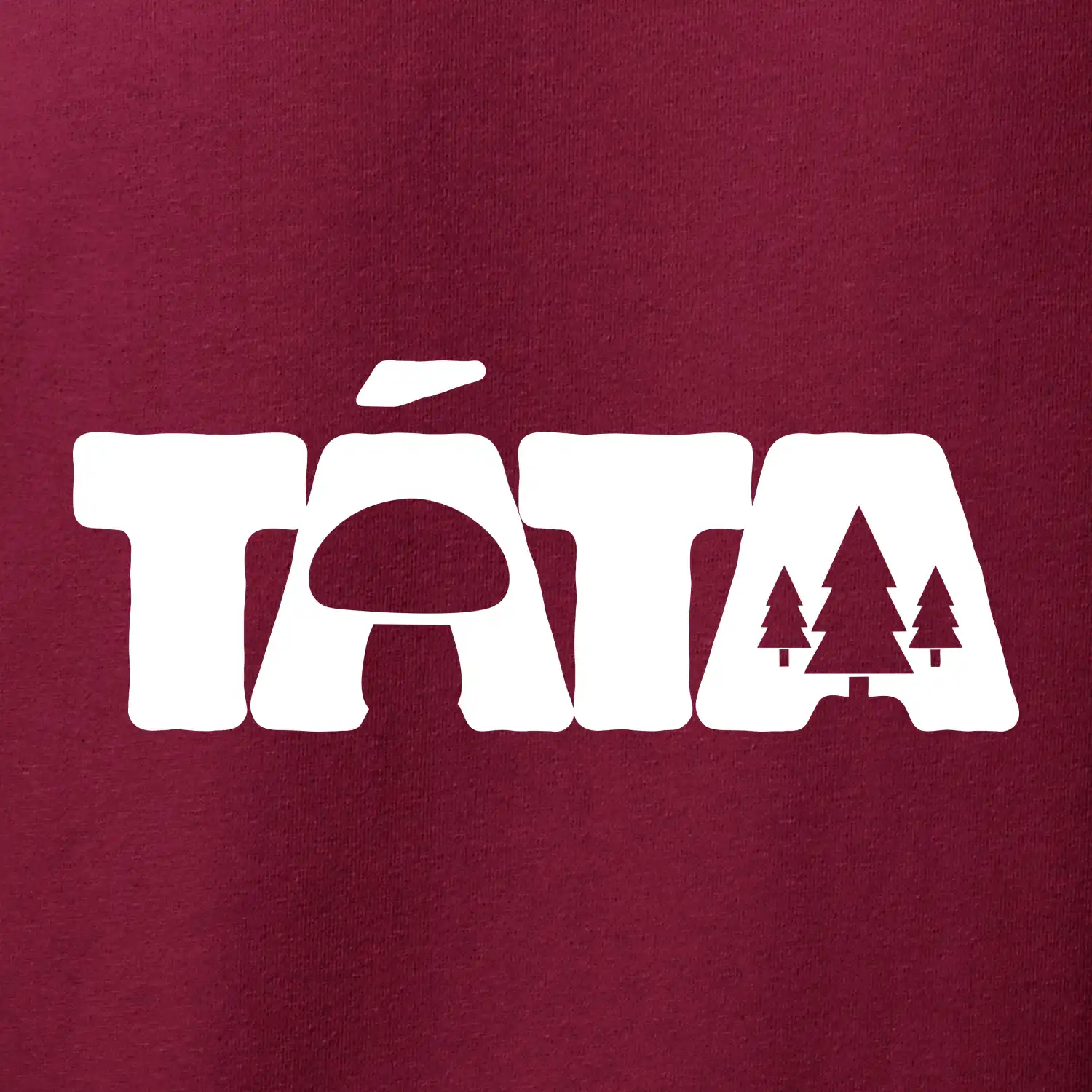 Táta nápis - houbař