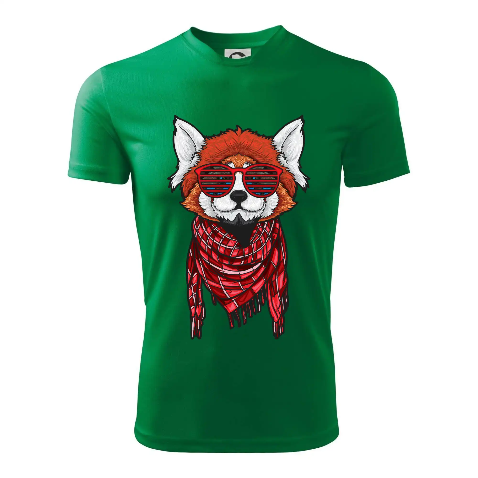 Červená panda hipster