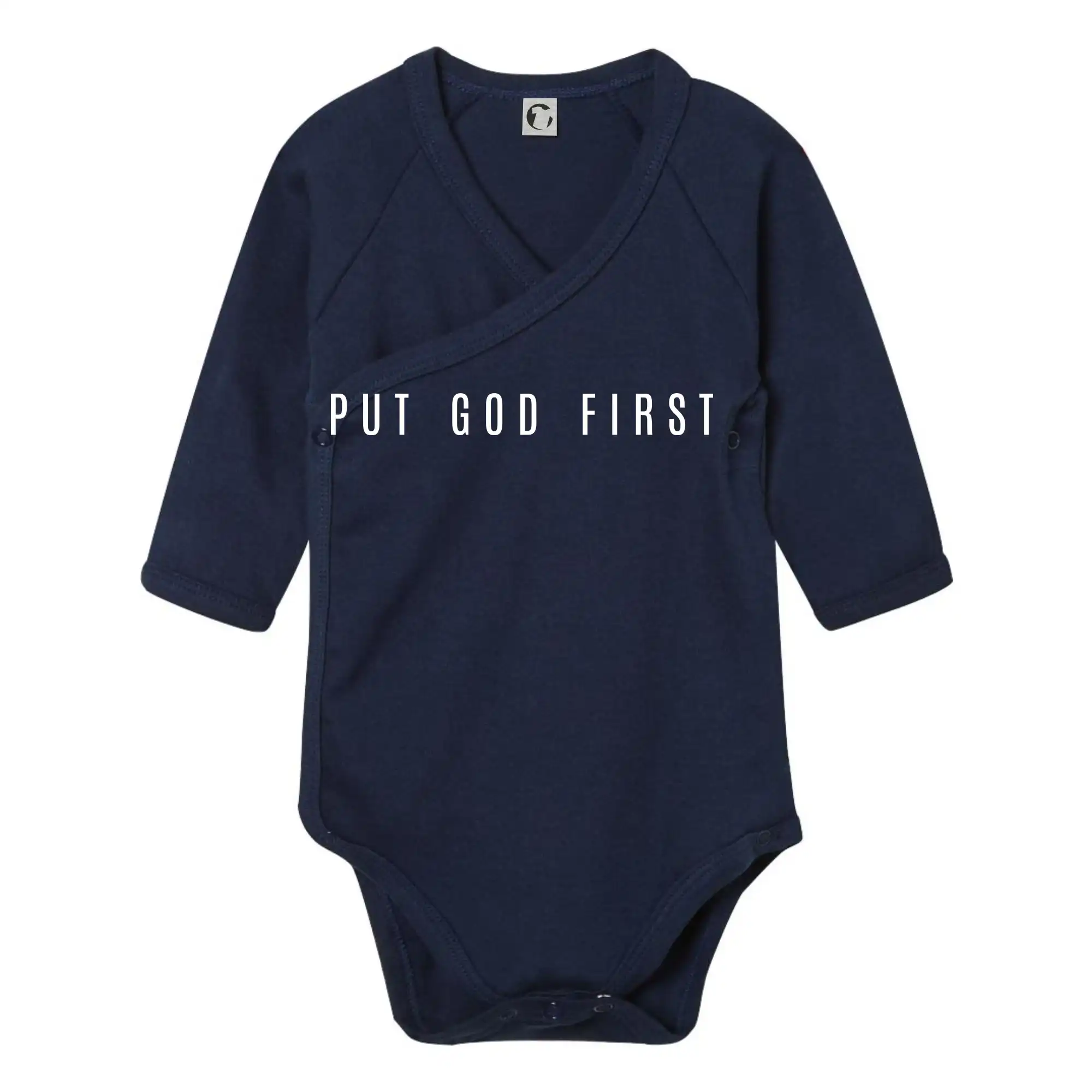 Put God first slabý nápis