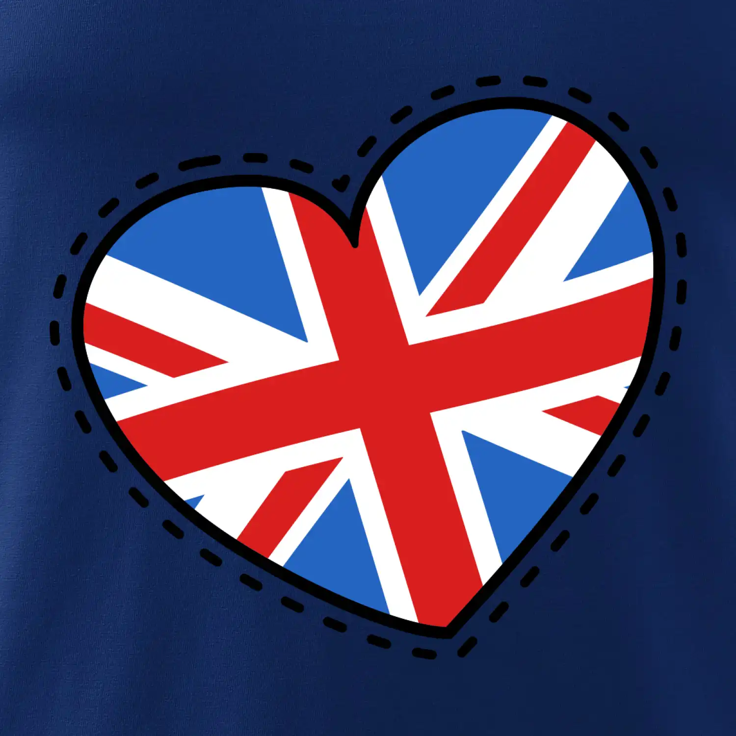 Británie srdce prso