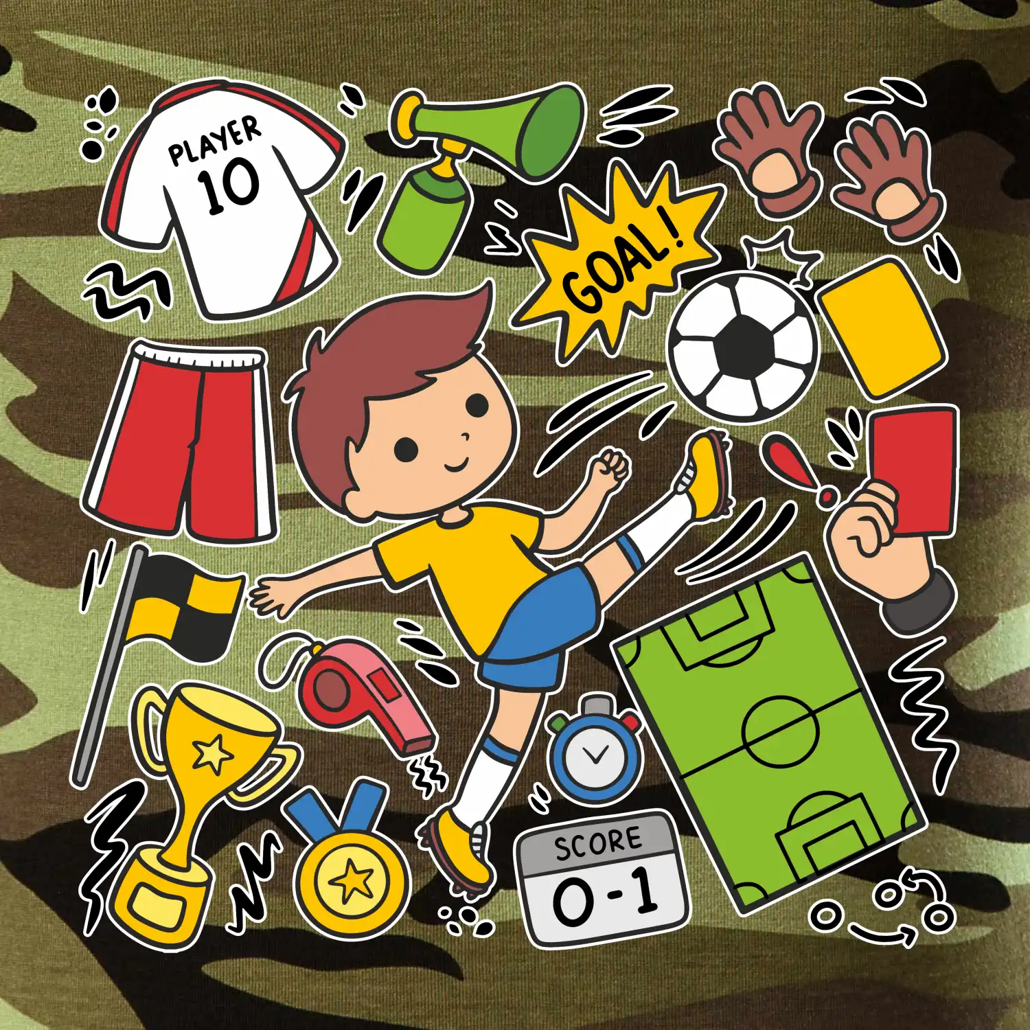 Malý fotbalista ikony