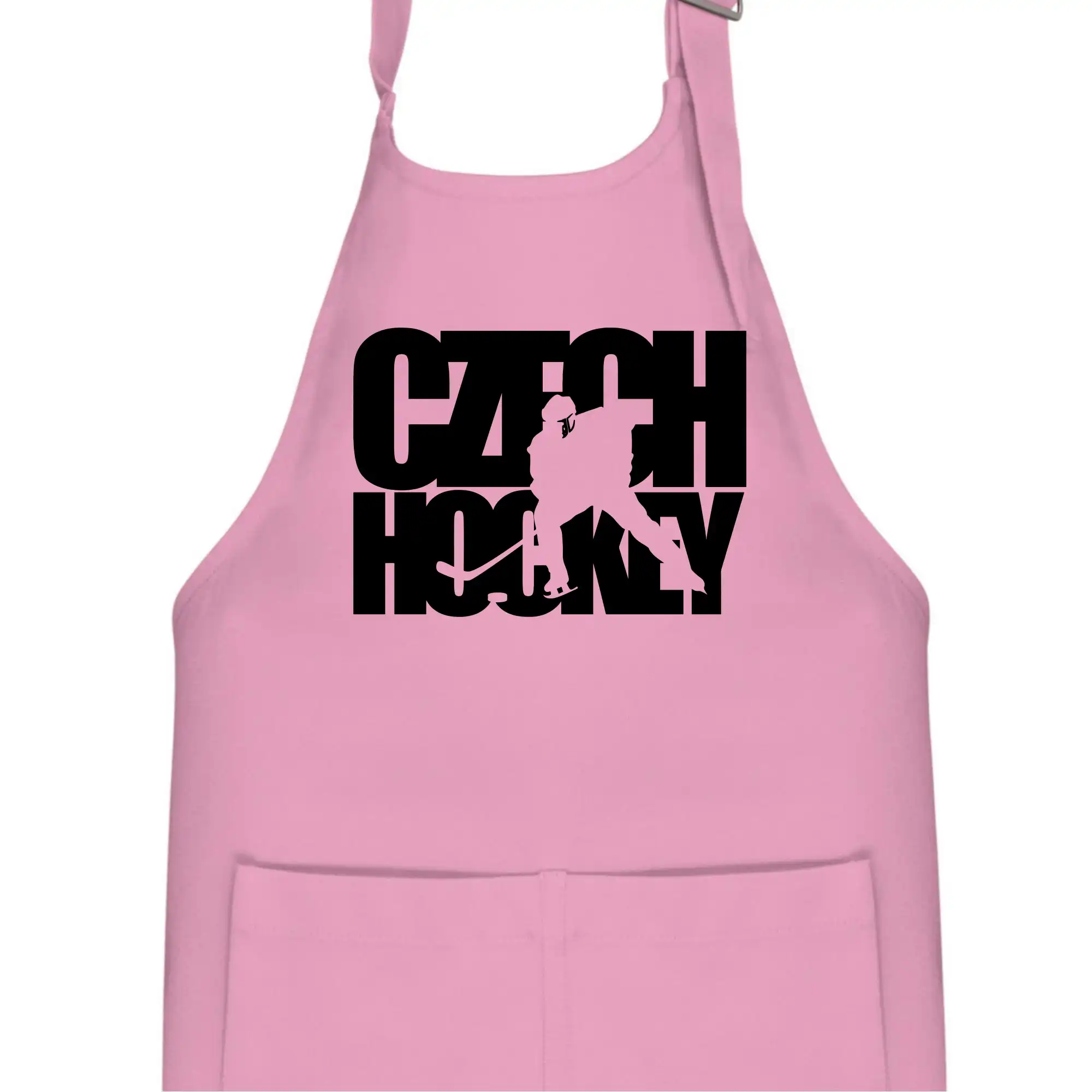 Czech hockey - nápis s hokejistou - Mistrovství světa v ledním hokeji 2026