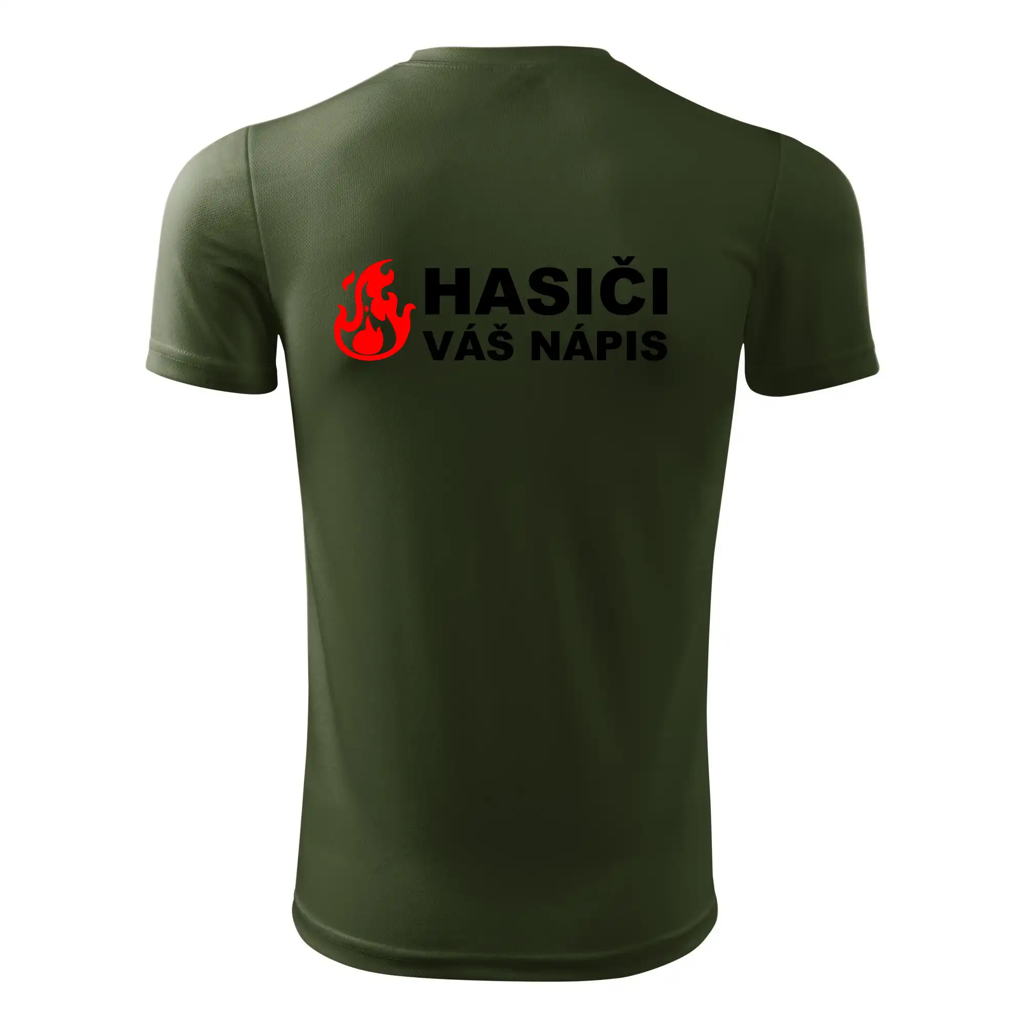 Hasiči (oheň, název sboru - vlastní nápis)
