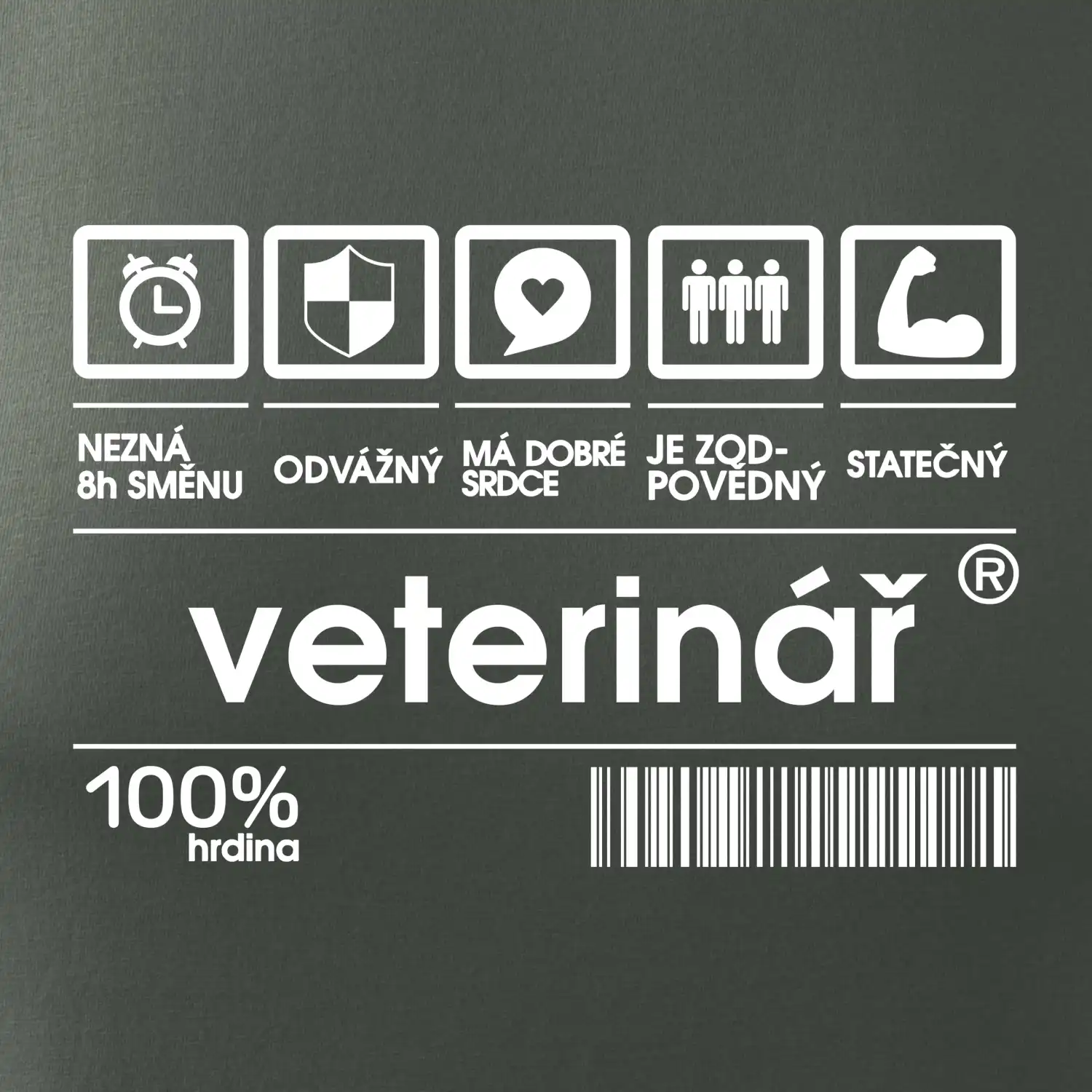 Čárový kód - Veterinář