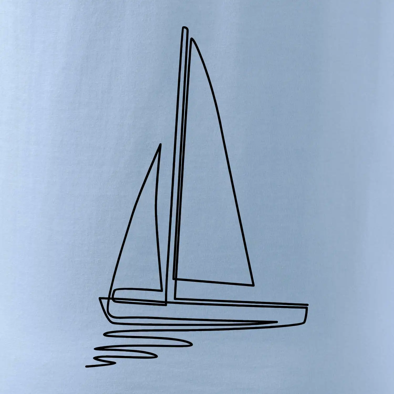 Plachetnice jedním tahem