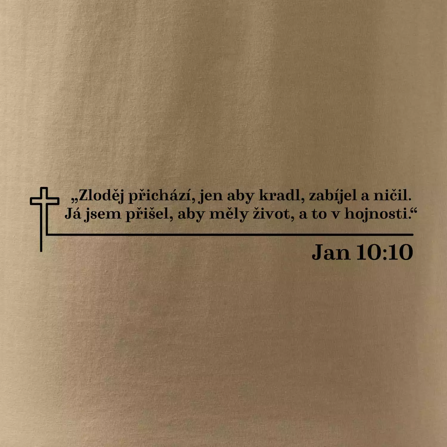 Citáty z bible - Jan 10:10