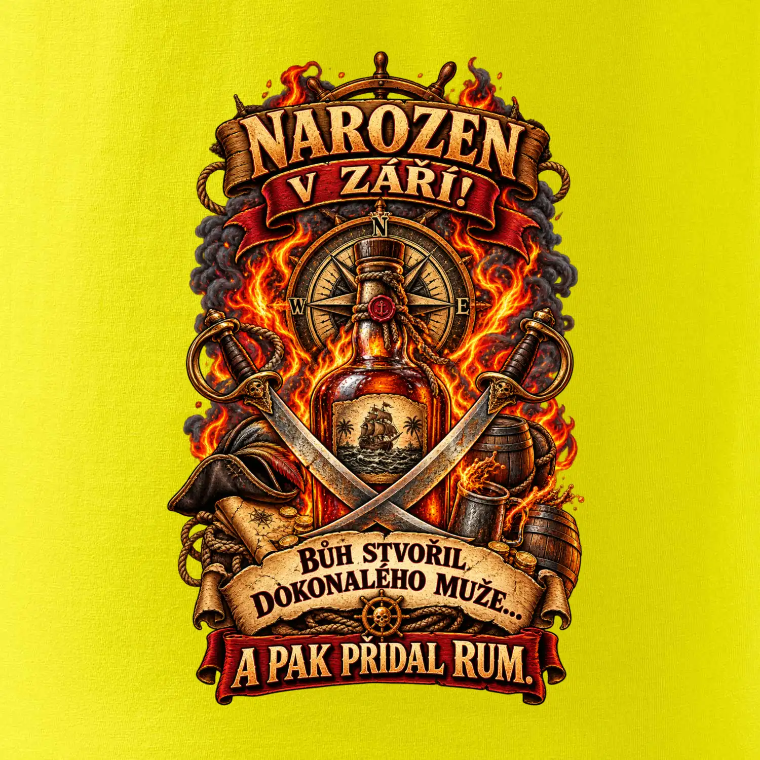 Narozen v září! Rum