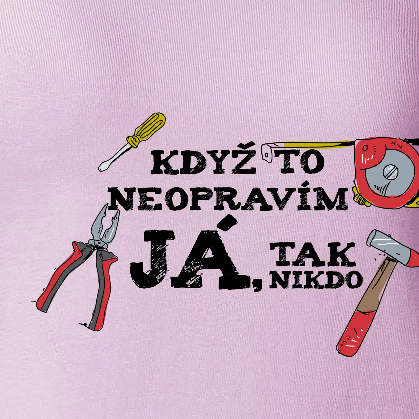 Když to neopravím já, tak nikdo barevné