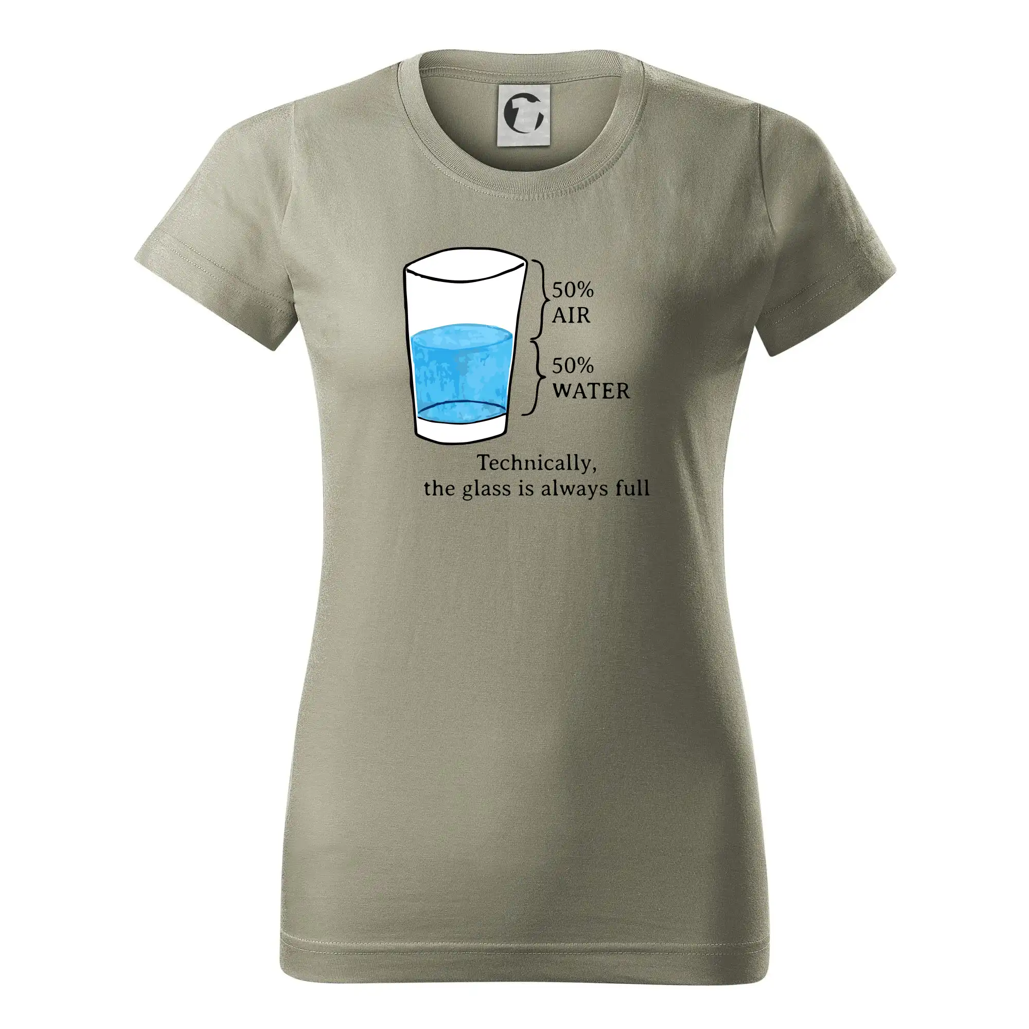 Technically, the glass is always full
